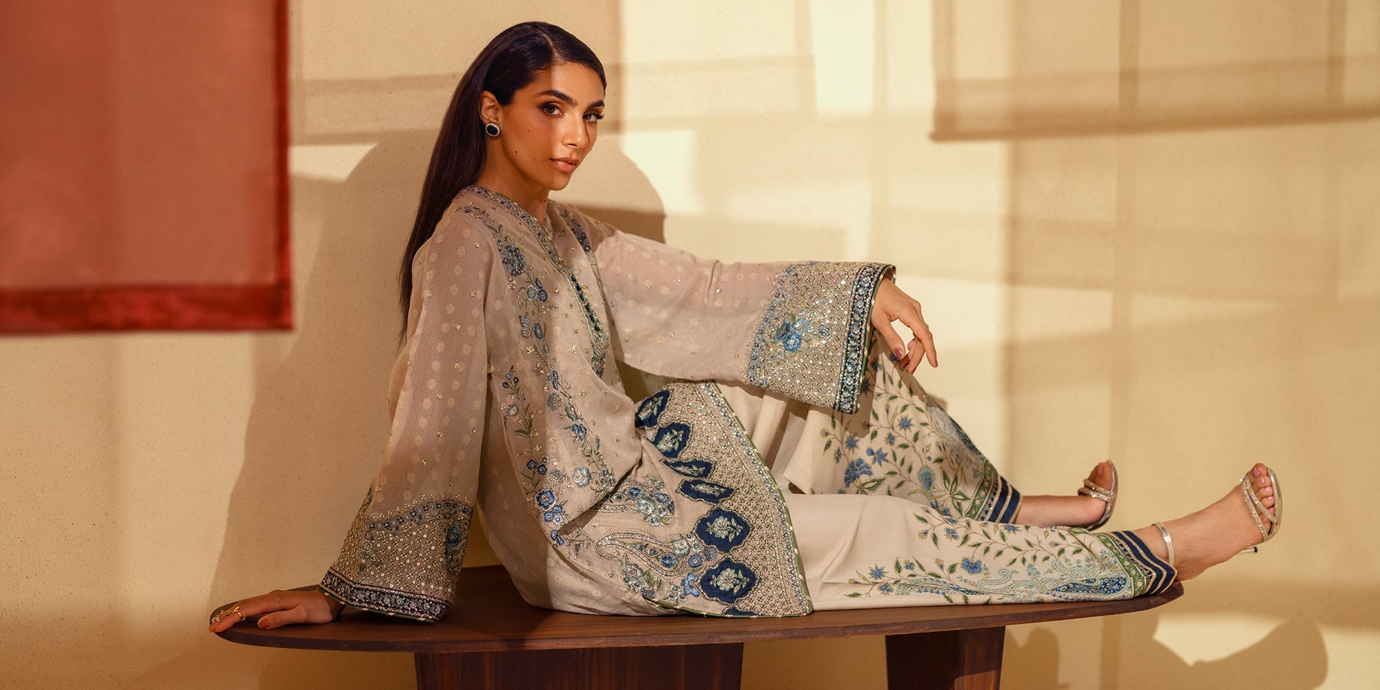 EMBROIDERED SUIT (E0835/104/326) - Image 9