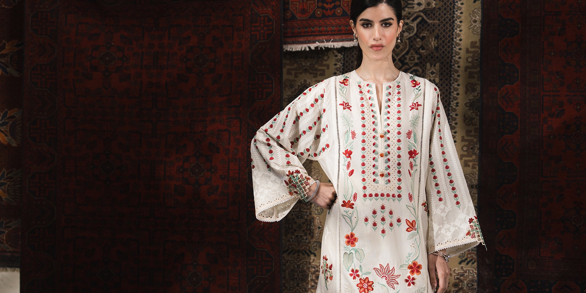 EMBROIDERED SUIT (E3128/103/002) - Image 8