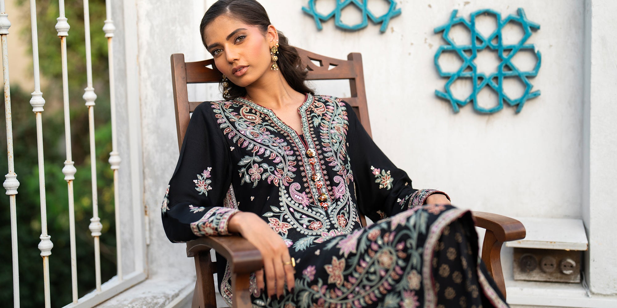 EMBROIDERED SUIT (E104/902/0819) - Image 15