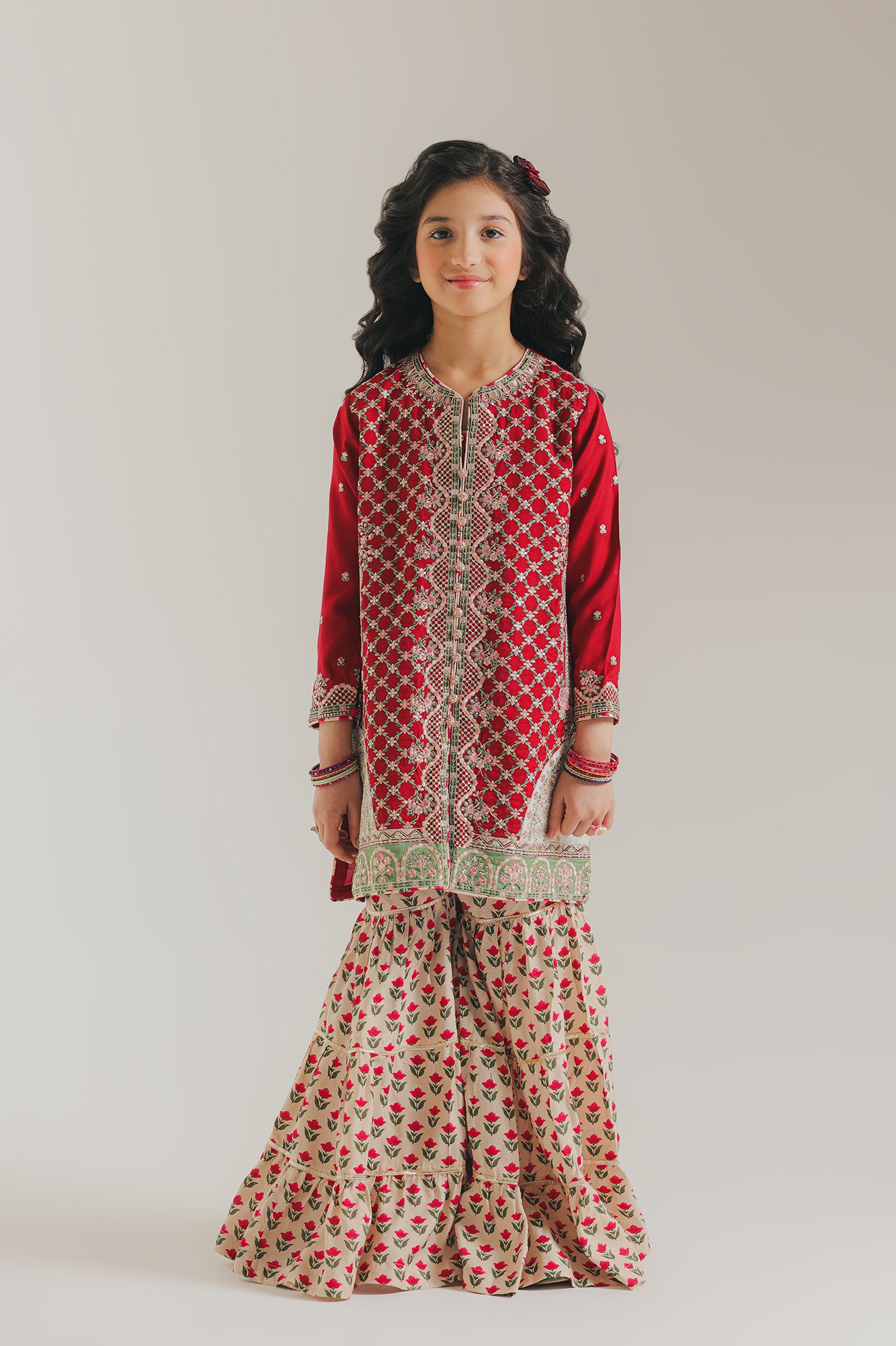 EMBROIDERED SUIT (E0253/415/301) - Image 2