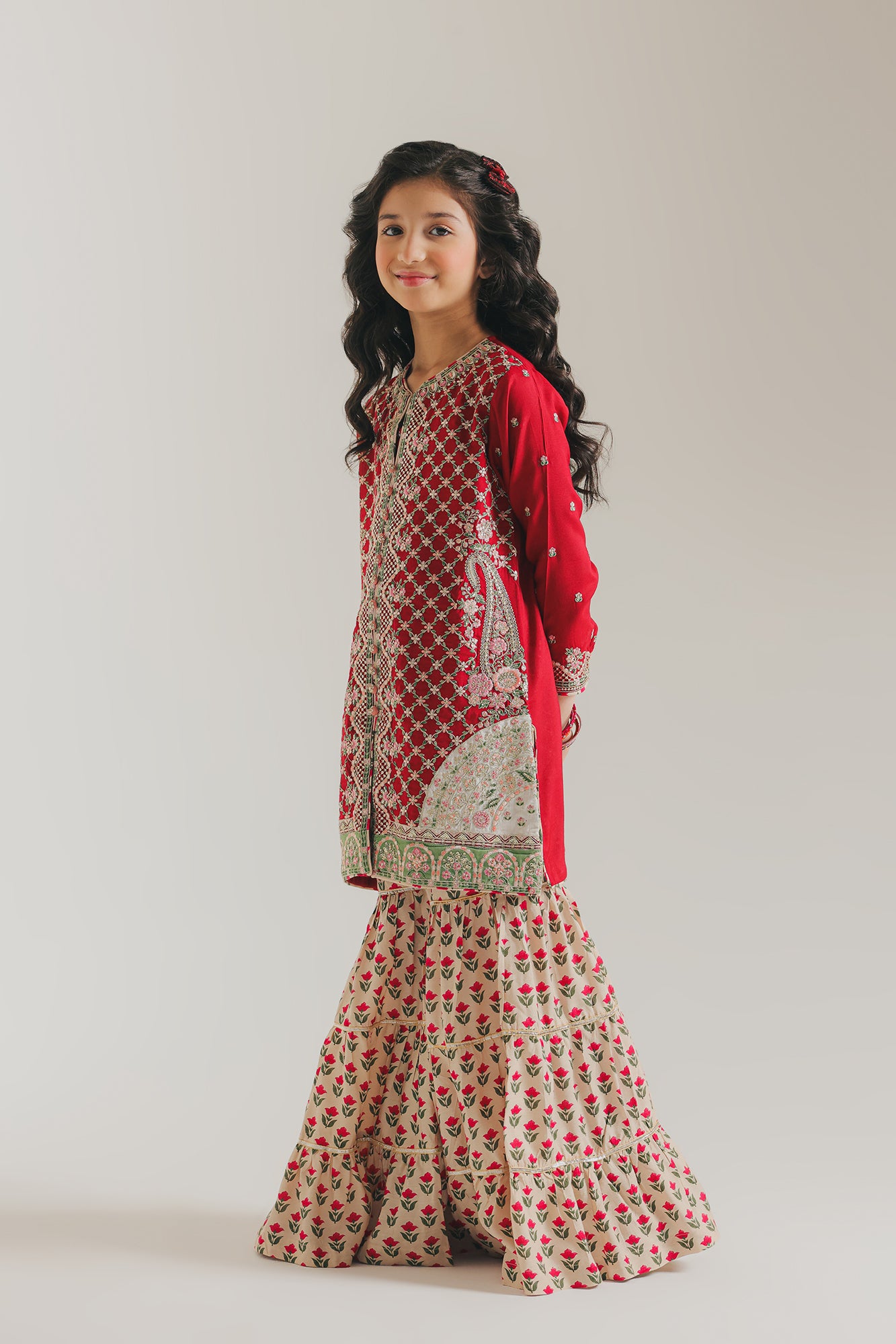 EMBROIDERED SUIT (E0253/415/301) - Image 3