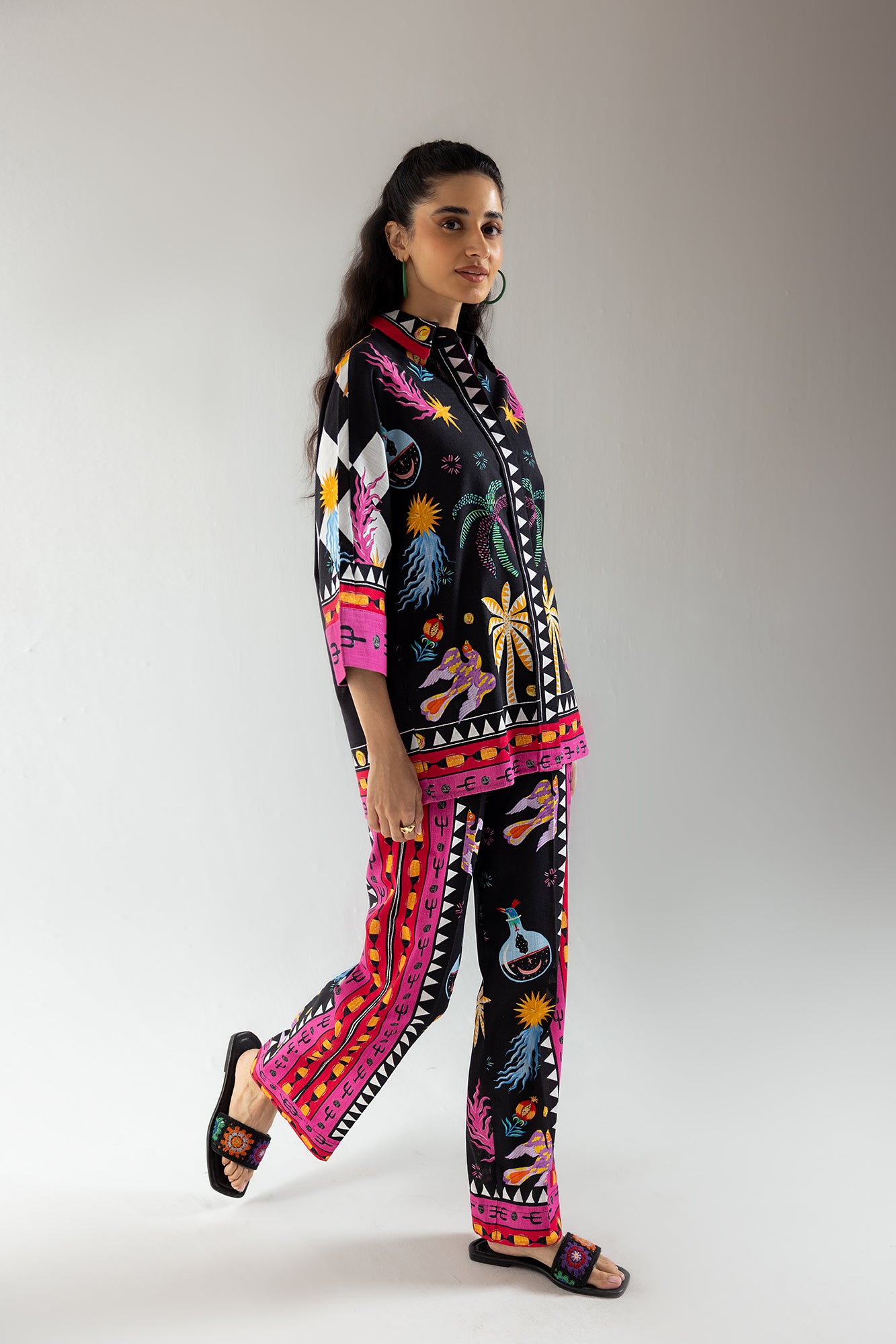 PRINTED SUIT (E0614/106/901)