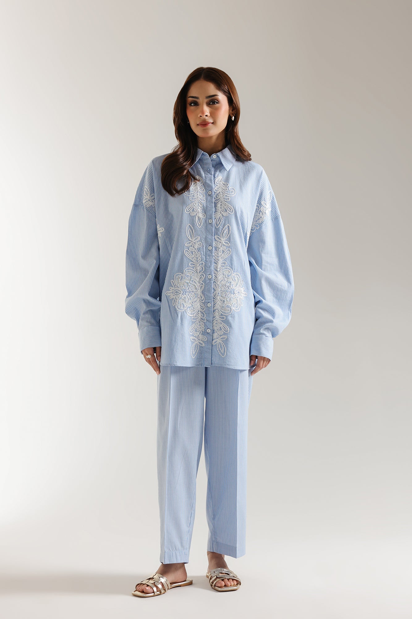 EMBROIDERED SUIT (E0624/106/630) - Image 2