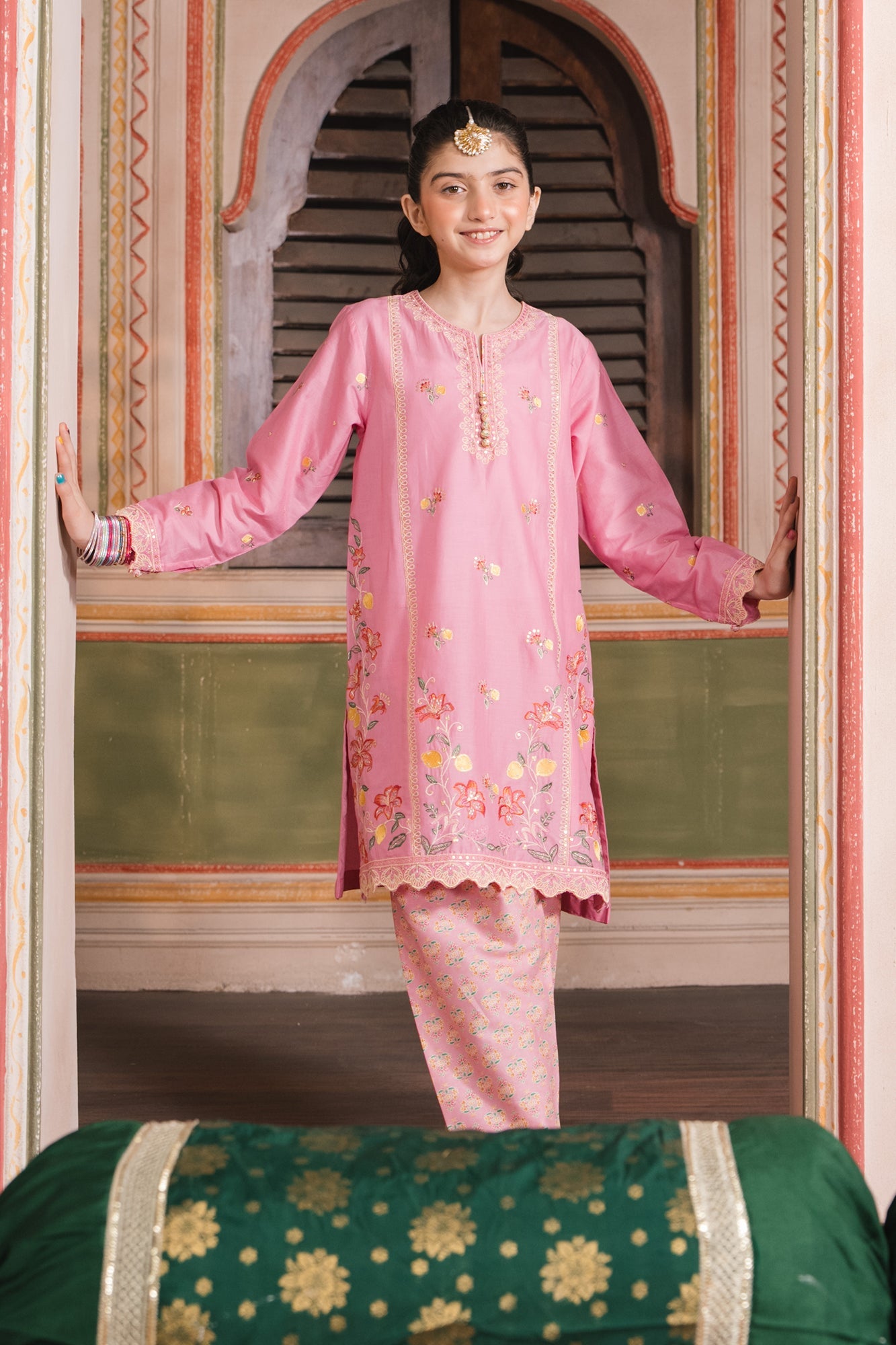 EMBROIDERED SUIT (E0651/404/412) - Image 2