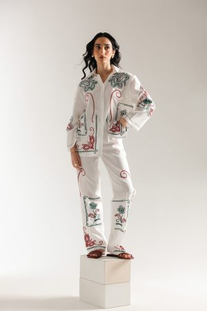EMBROIDERED SUIT (E0656/106/001)
