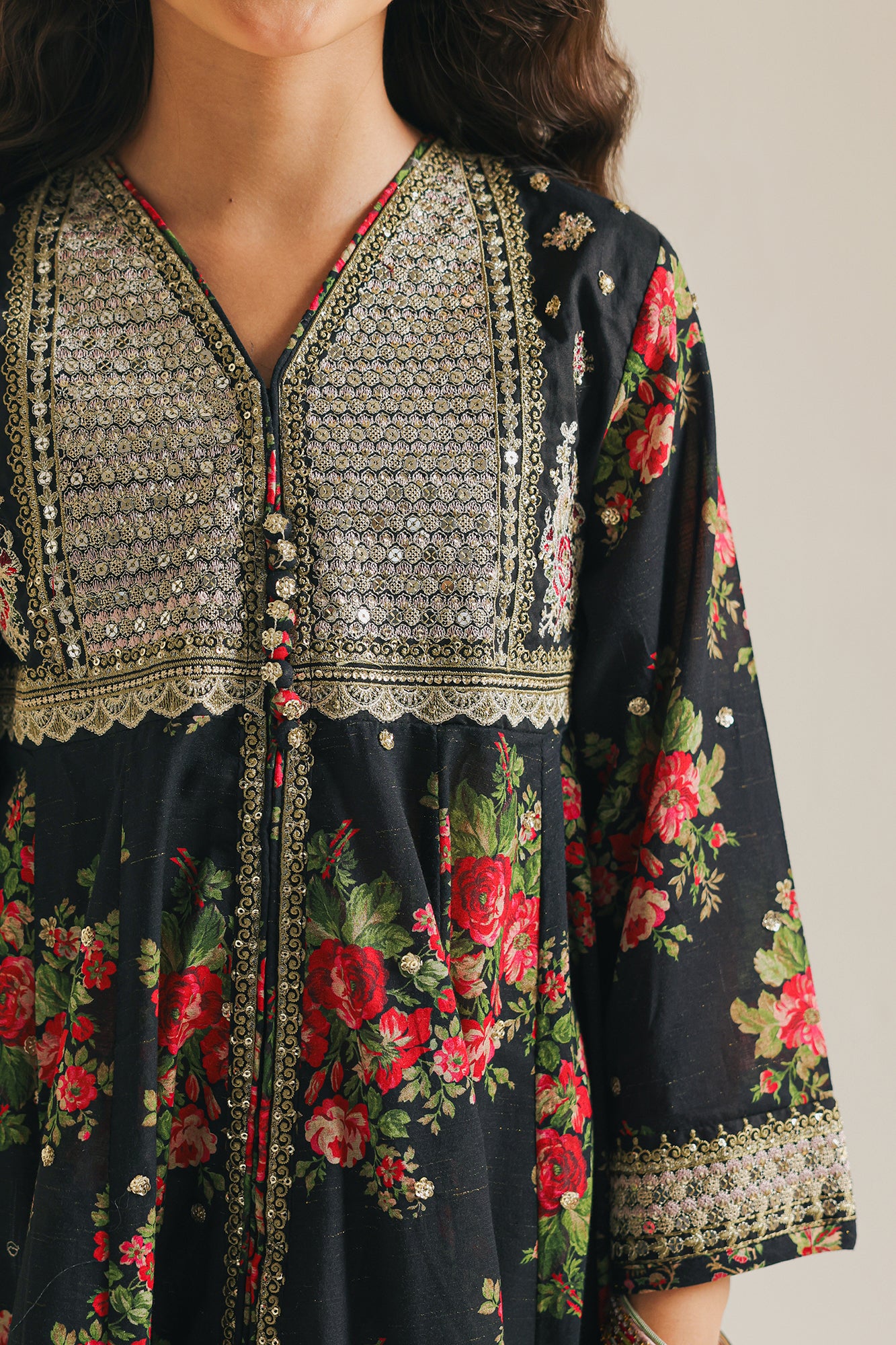 EMBROIDERED SUIT (E0662/404/902) - Image 7