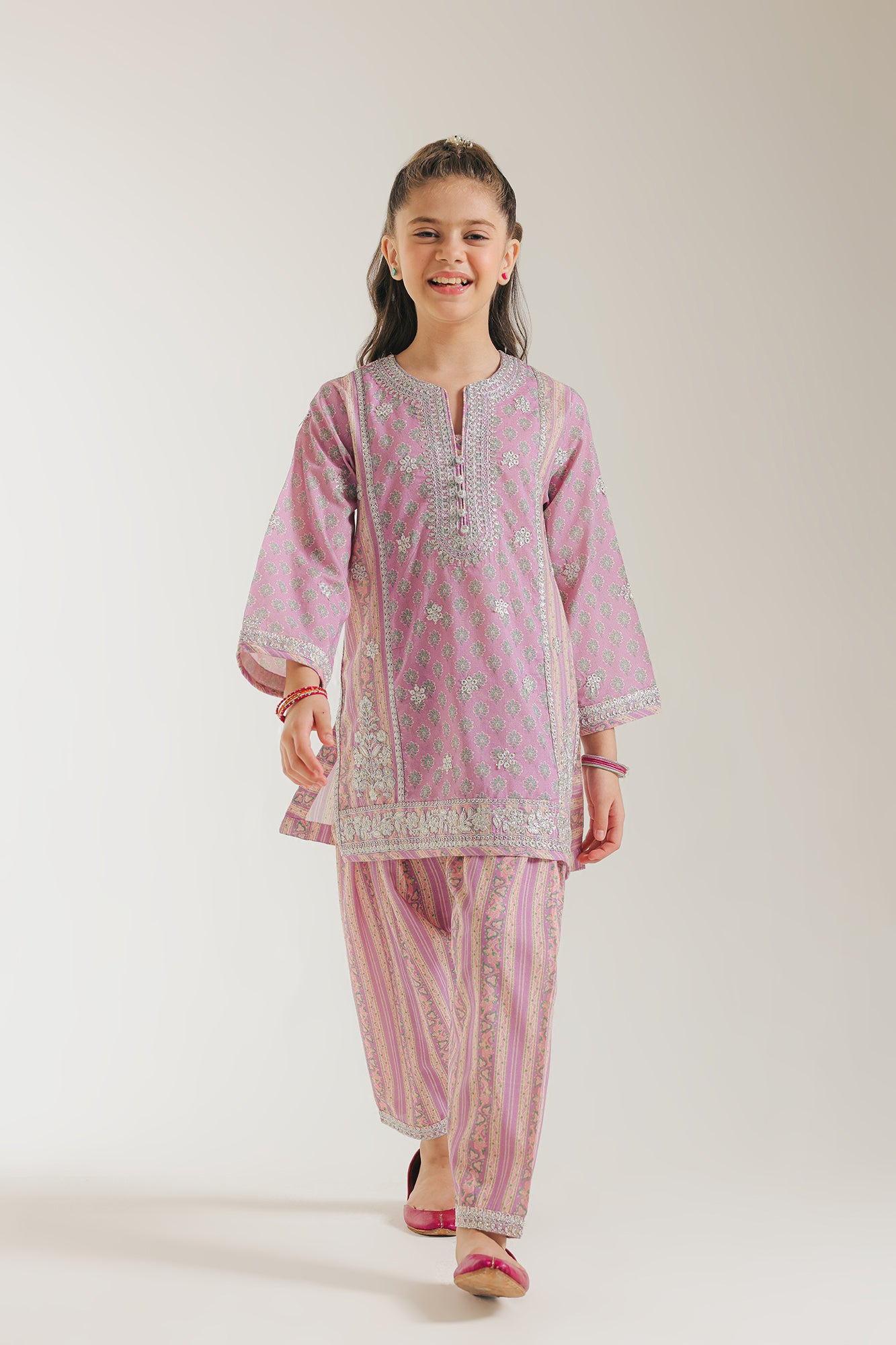 EMBROIDERED SUIT (E0663/404/513) - Image 2