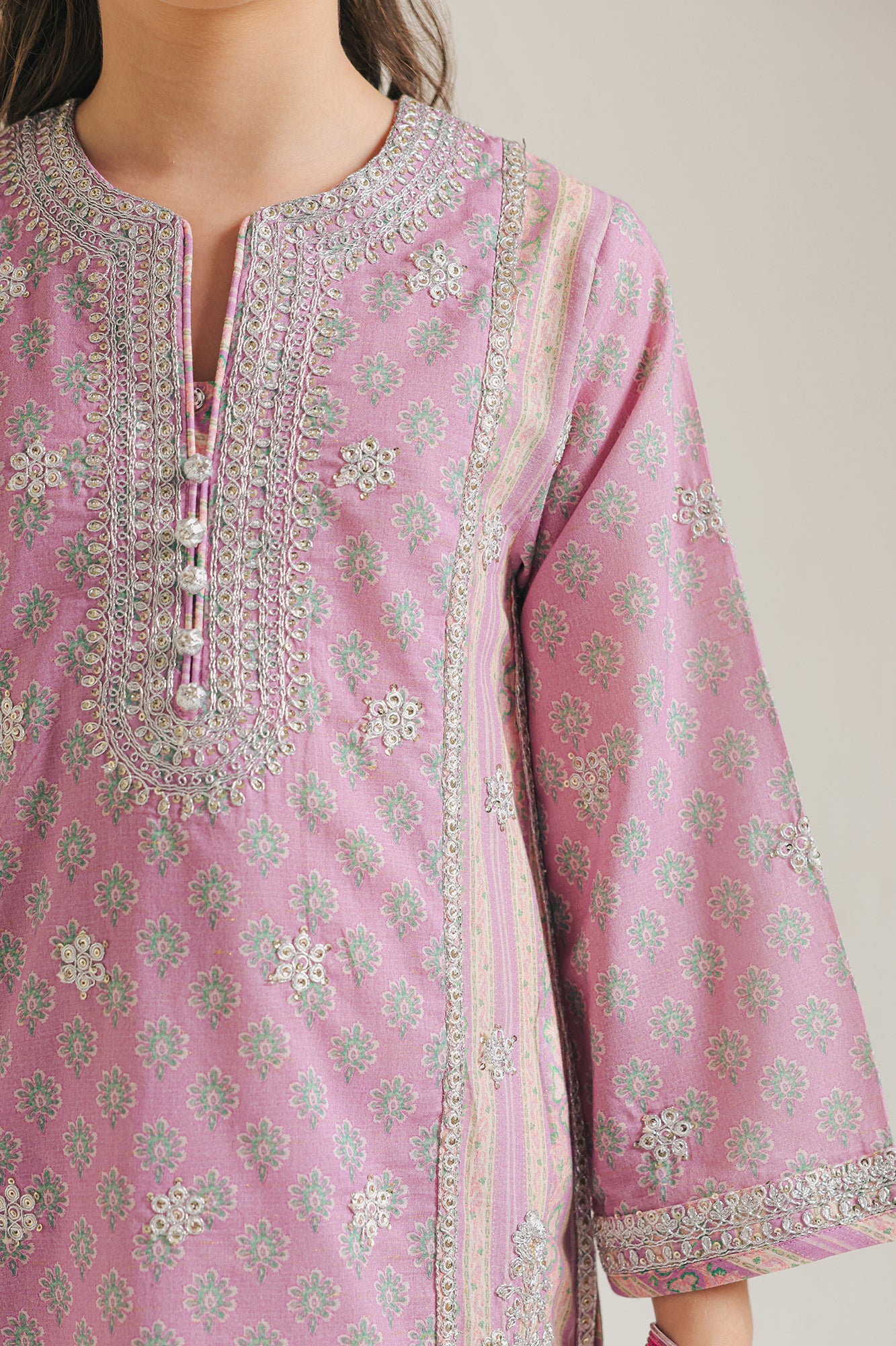 EMBROIDERED SUIT (E0663/404/513) - Image 5