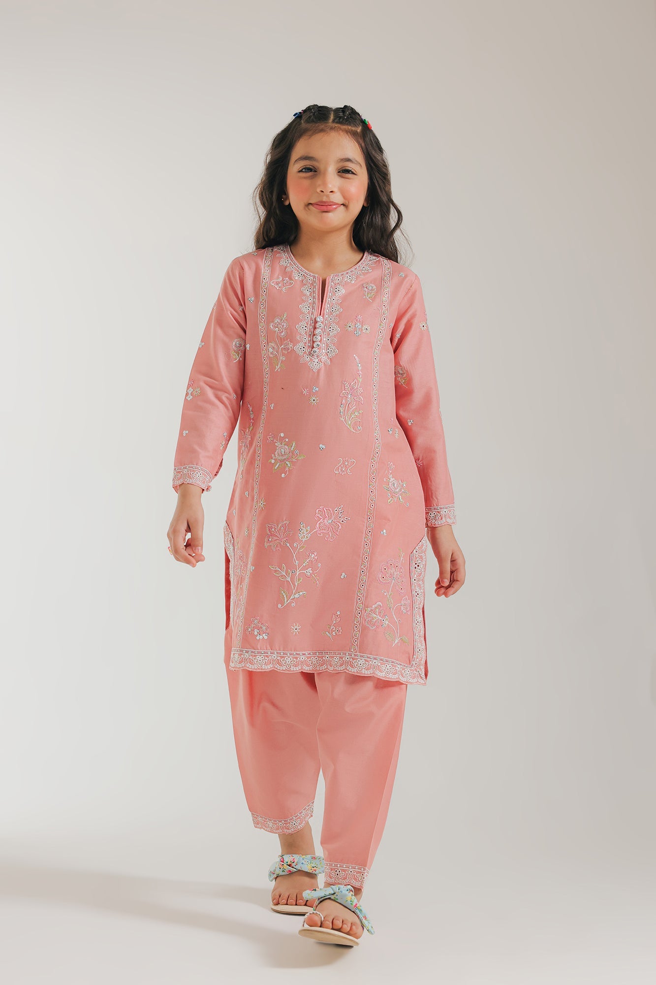 EMBROIDERED SUIT (E0670/404/314) - Image 6