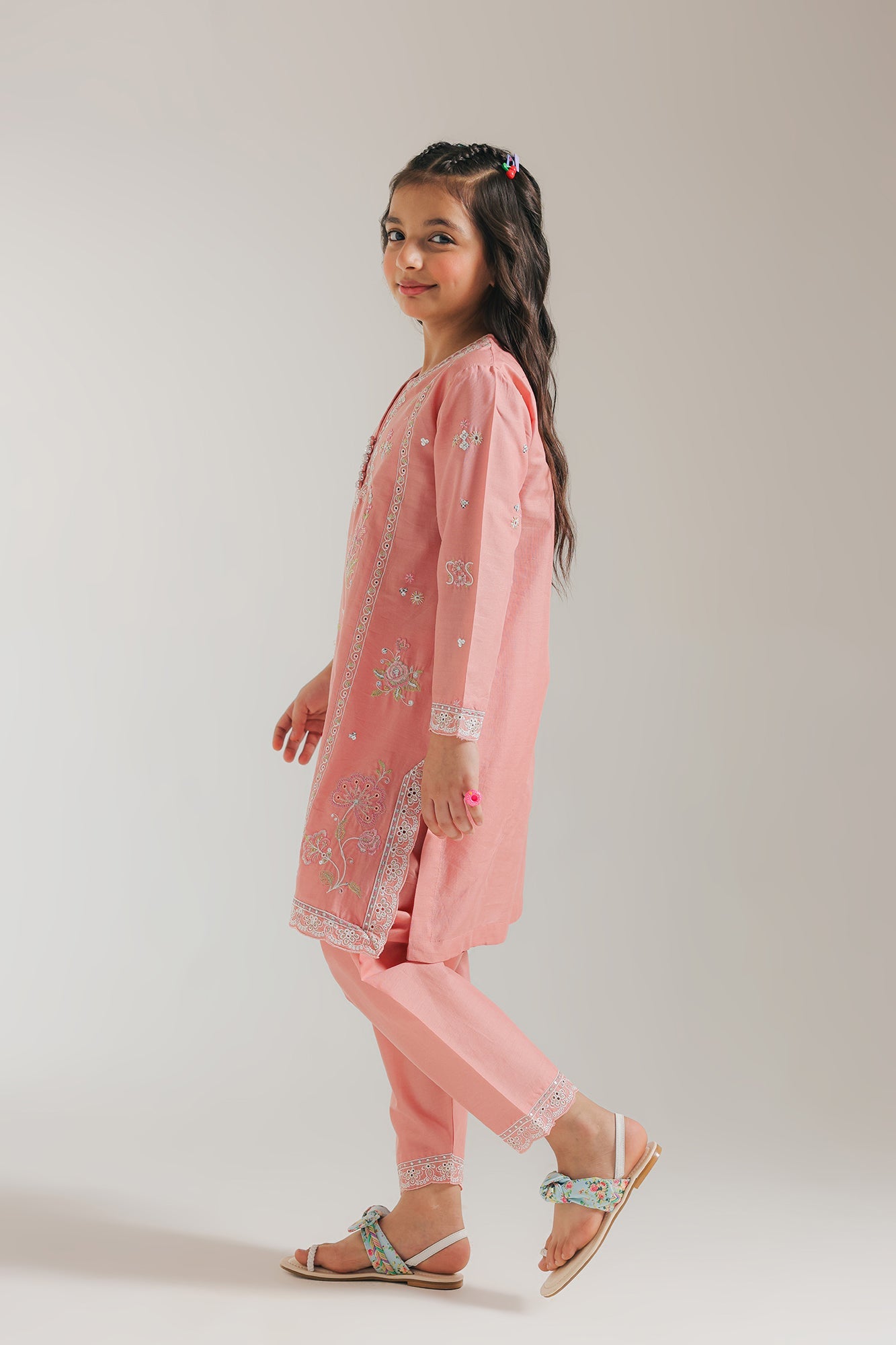 EMBROIDERED SUIT (E0670/404/314) - Image 7