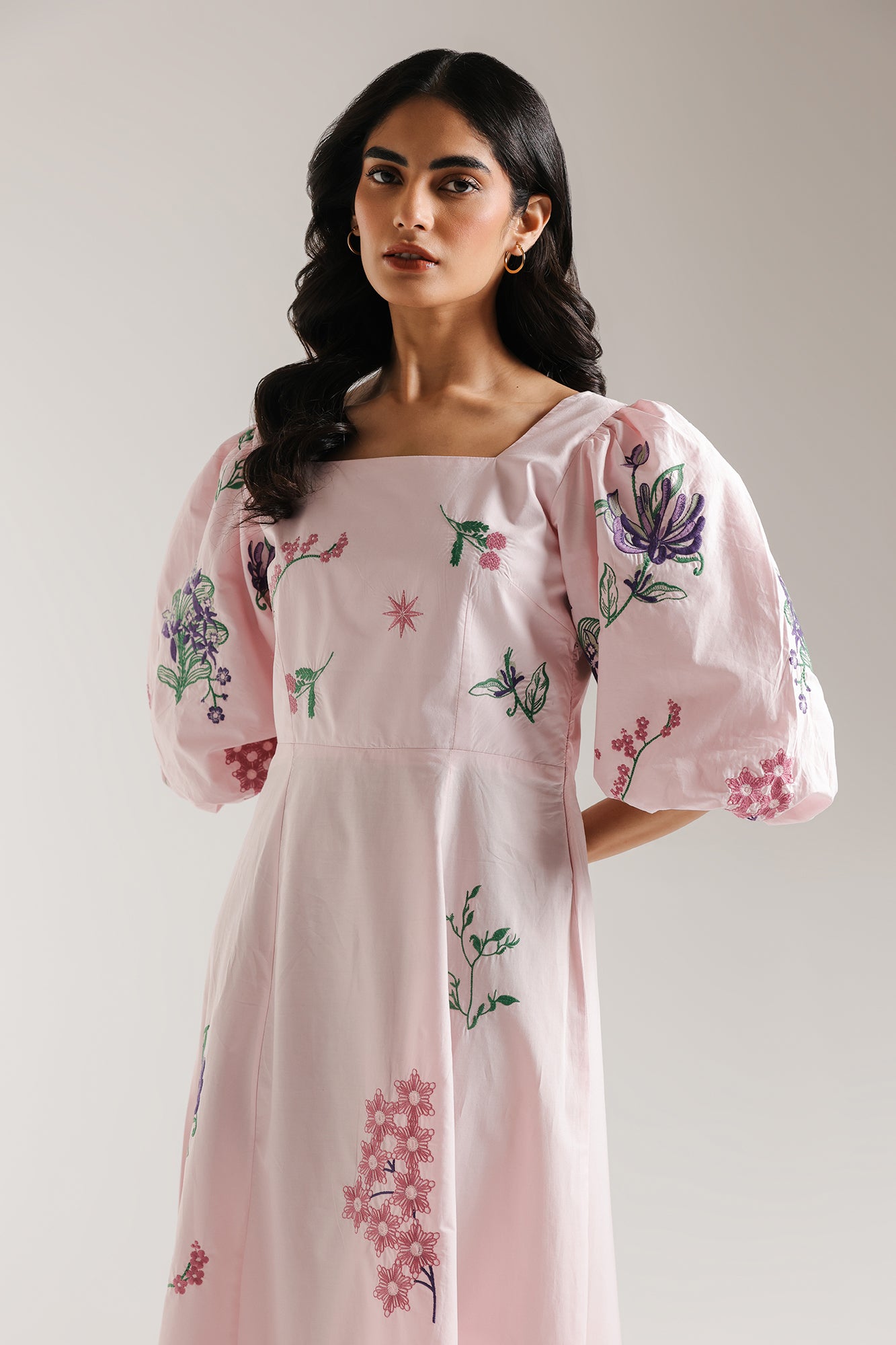 EMBROIDERED DRESS (E106/401/0671) - Image 3