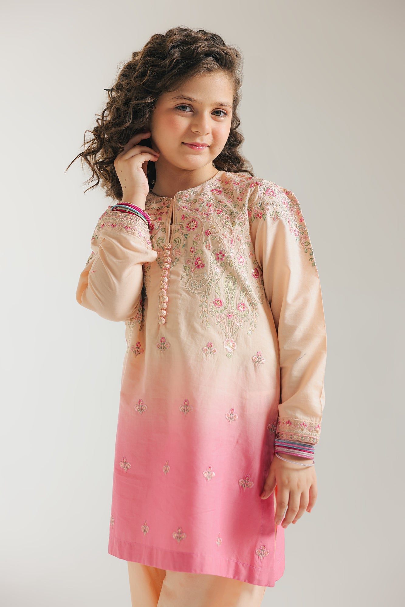 EMBROIDERED SUIT (E0671/404/216) - Image 3