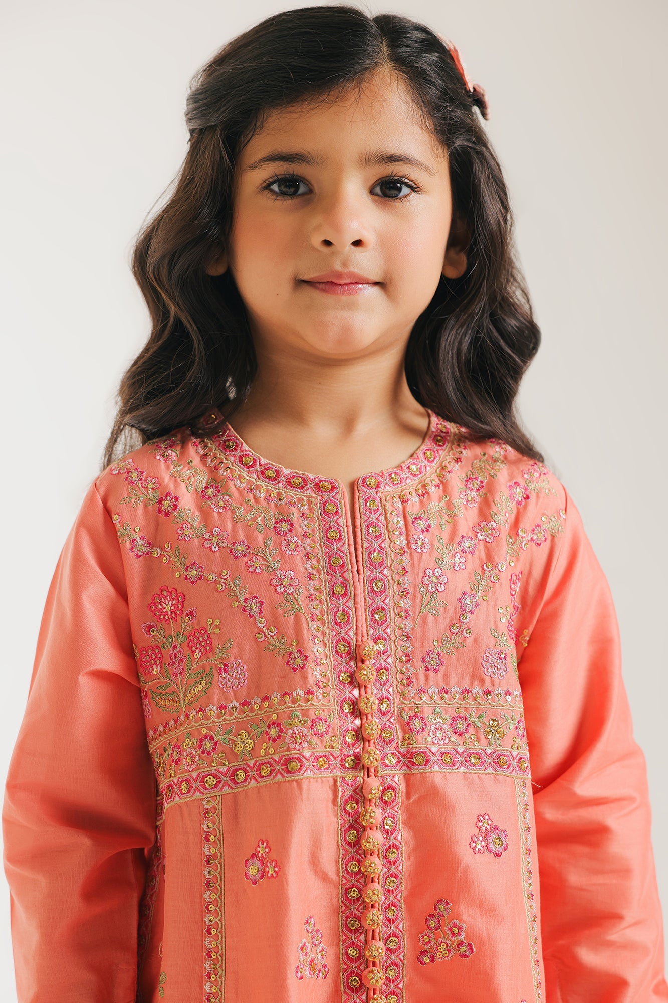 EMBROIDERED SUIT (E0674/404/325) - Image 4