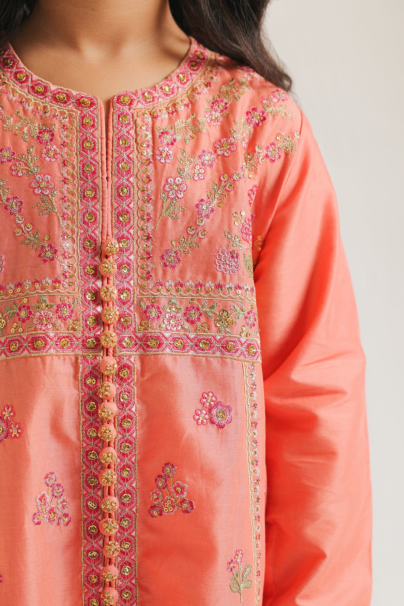 EMBROIDERED SUIT (E0674/404/325) - Image 5