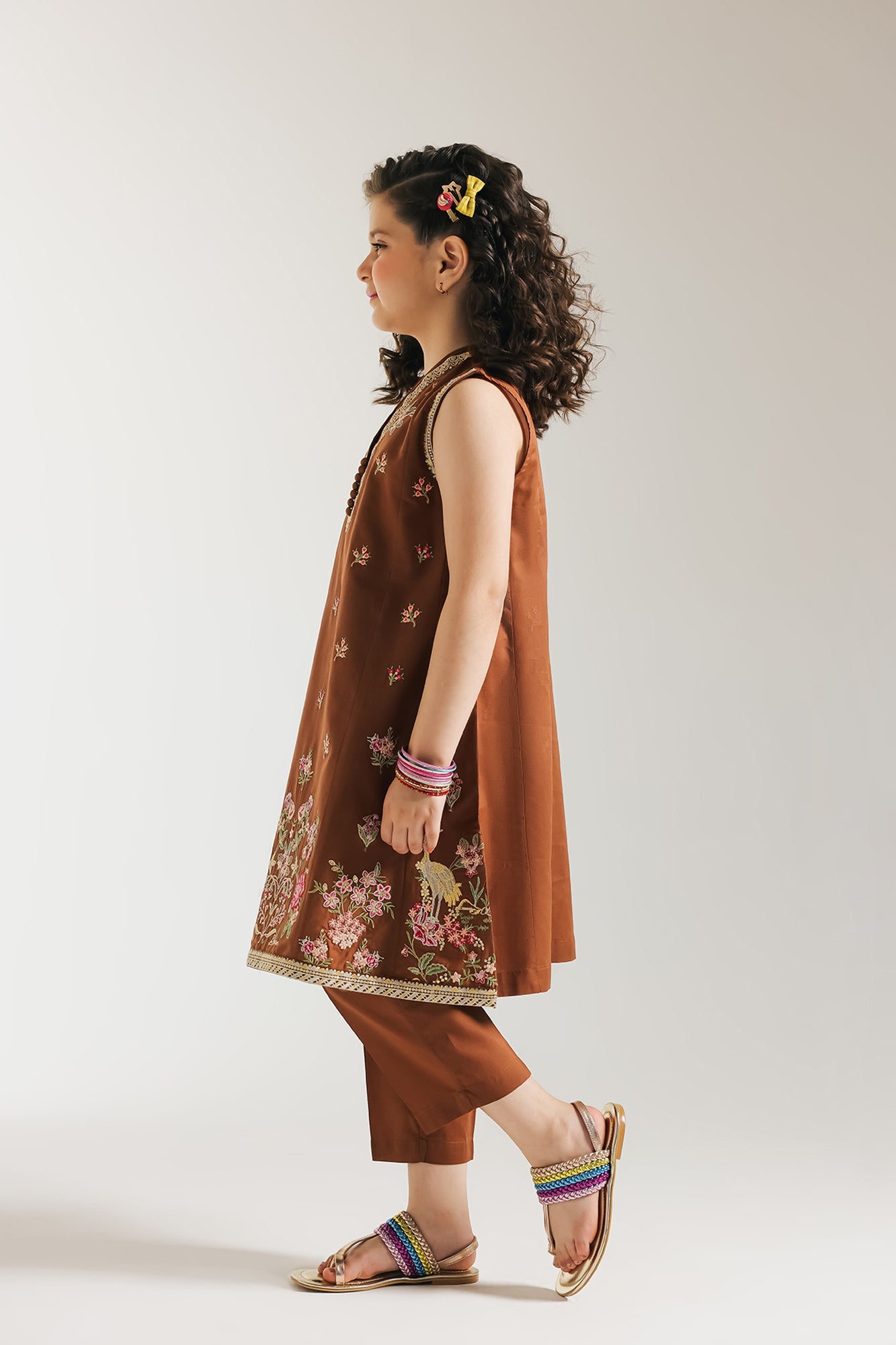 EMBROIDERED SUIT (E0679/404/801) - Image 3