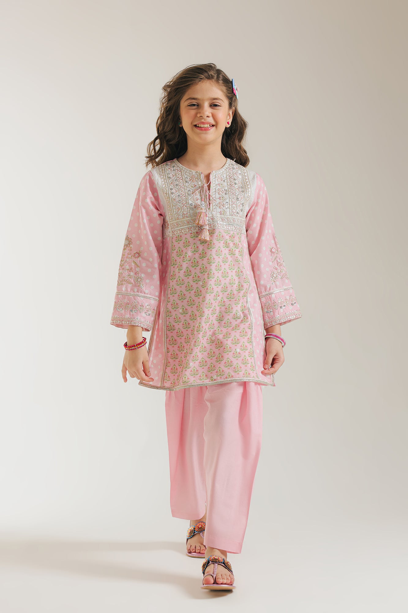EMBROIDERED SUIT (E0684/404/316) - Image 2
