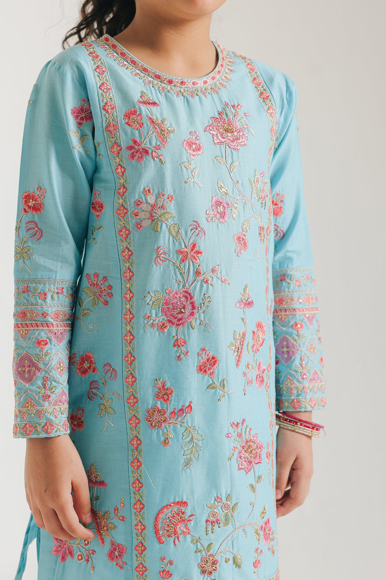 EMBROIDERED SUIT (E0687/404/611) - Image 4