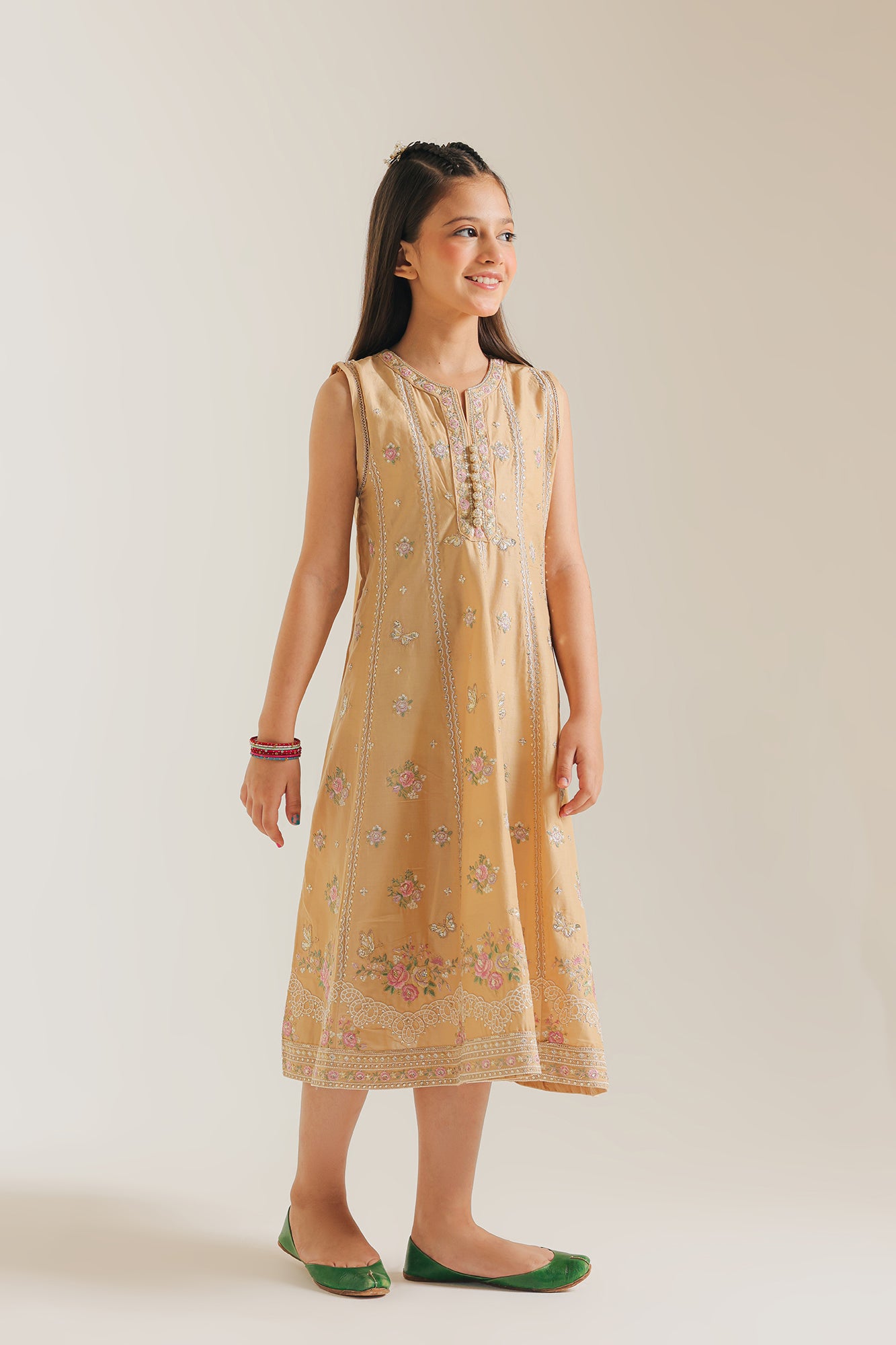 EMBROIDERED DRESS (E0689/404/225) - Image 3