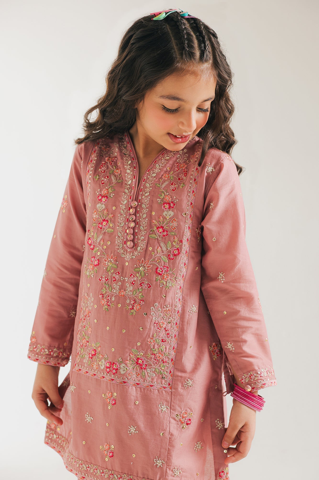 EMBROIDERED SUIT (E0691/404/805) - Image 3