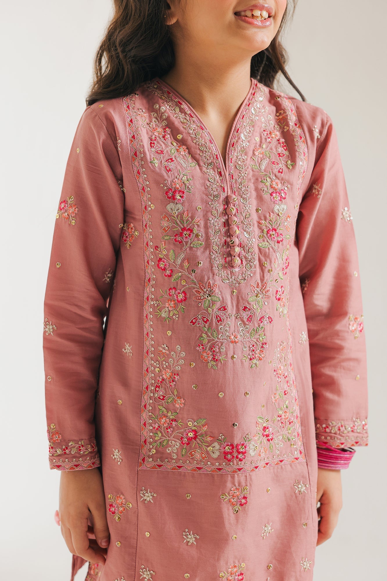 EMBROIDERED SUIT (E0691/404/805) - Image 4