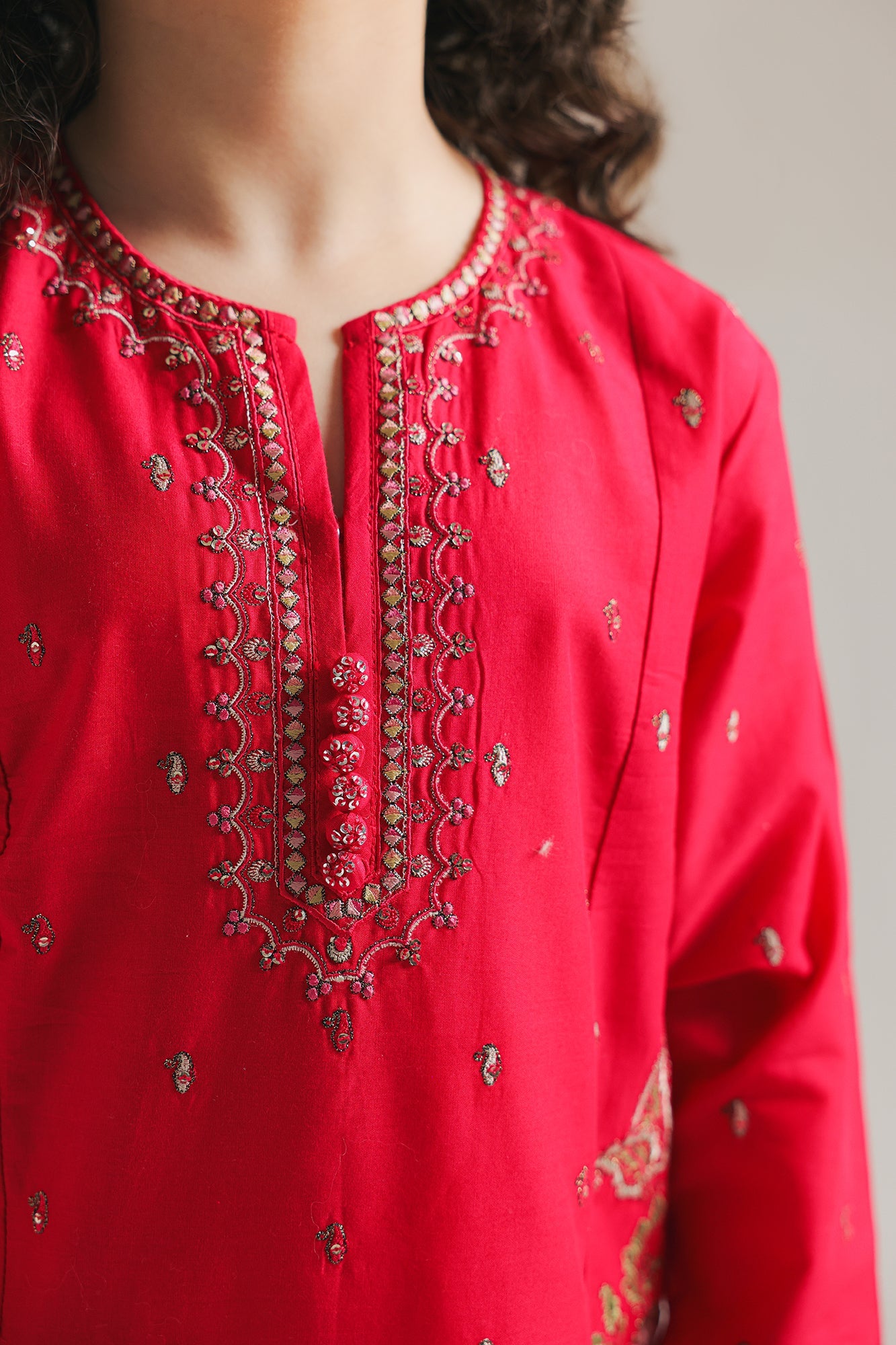 EMBROIDERED SUIT (E0702/404/416) - Image 6