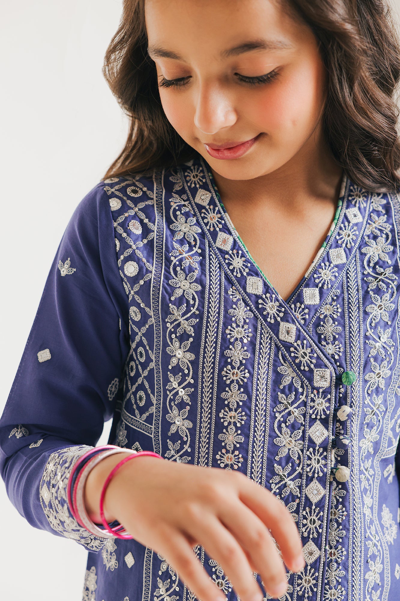 EMBROIDERED SUIT (E0707/404/622) - Image 5