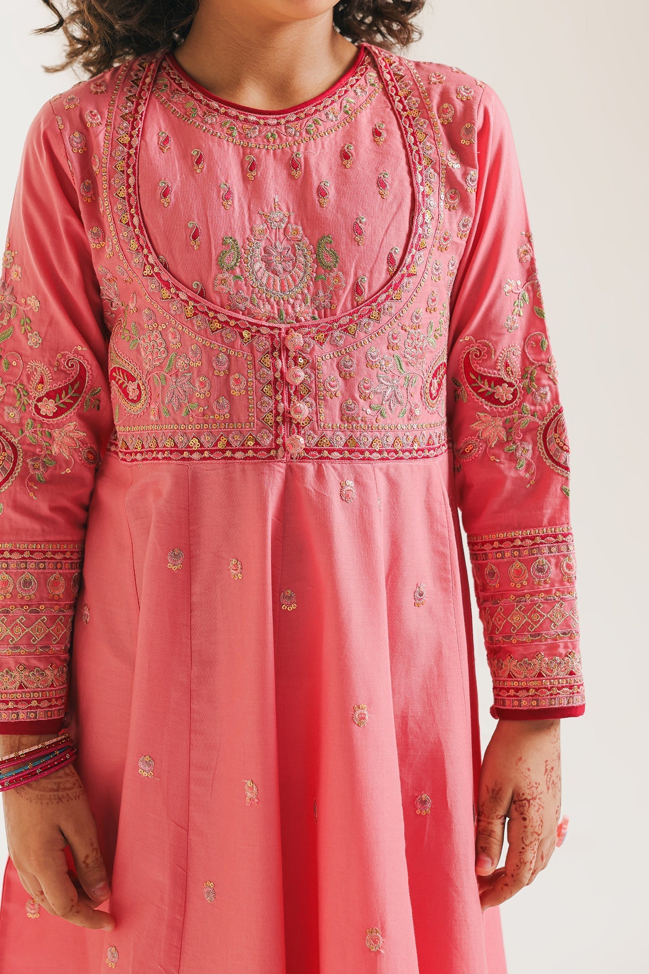 EMBROIDERED PISHWAS (E404/423/0721) - Image 6