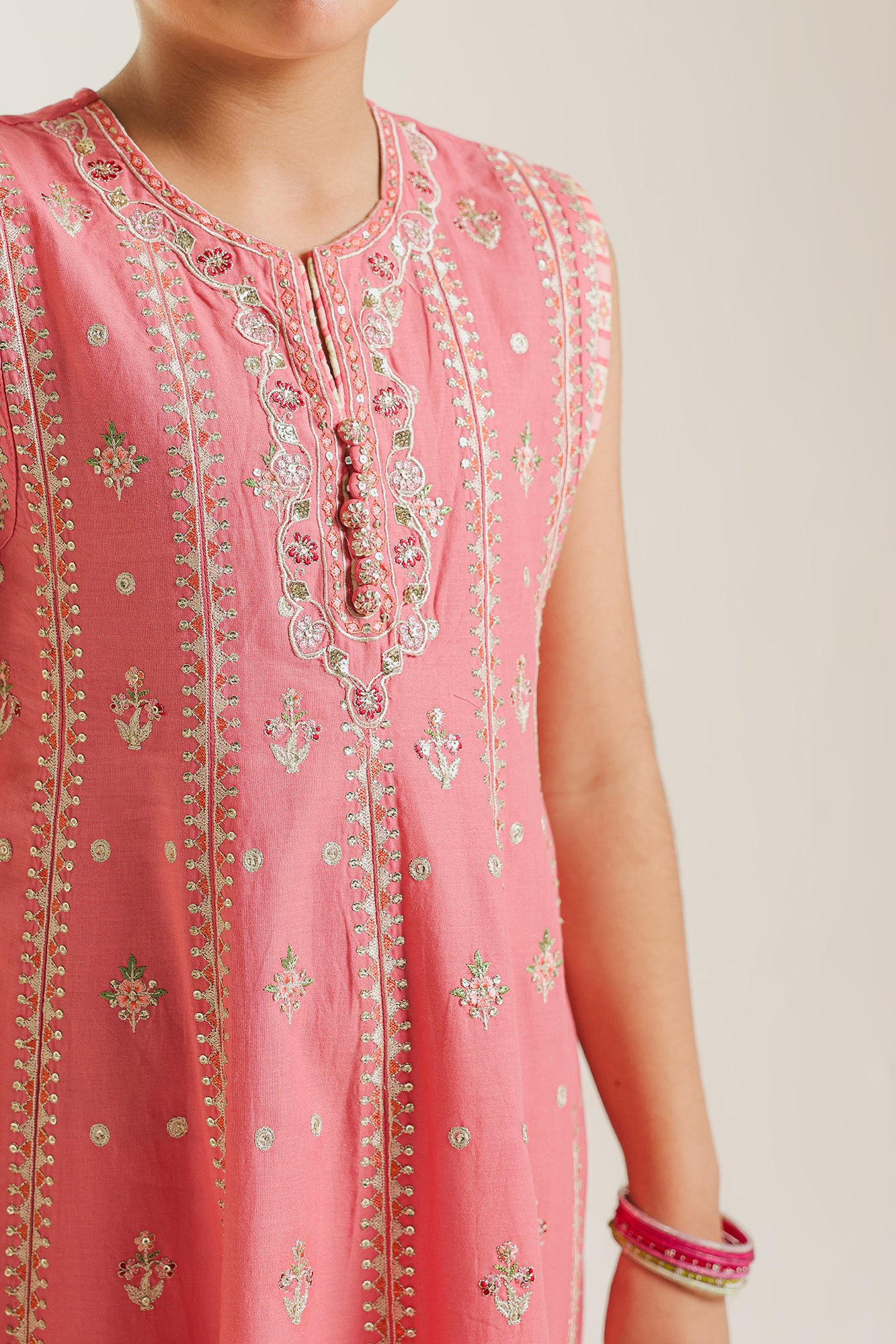 EMBROIDERED PISHWAS (E404/424/0729) - Image 5