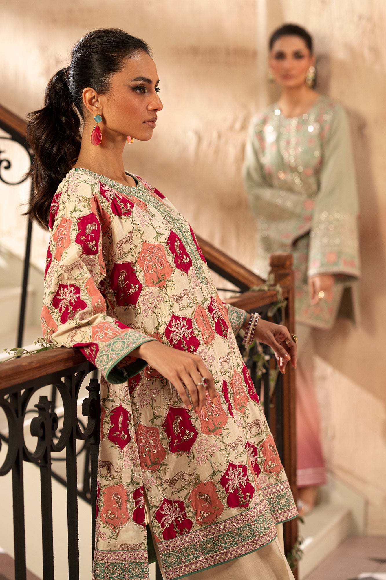 EMBROIDERED SUIT (E0738/104/004) - Image 5