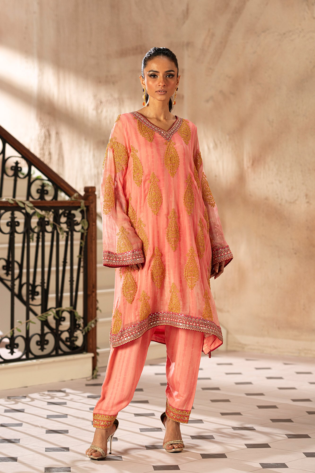 EMBROIDERED SUIT (E0766/104/313) - Image 2