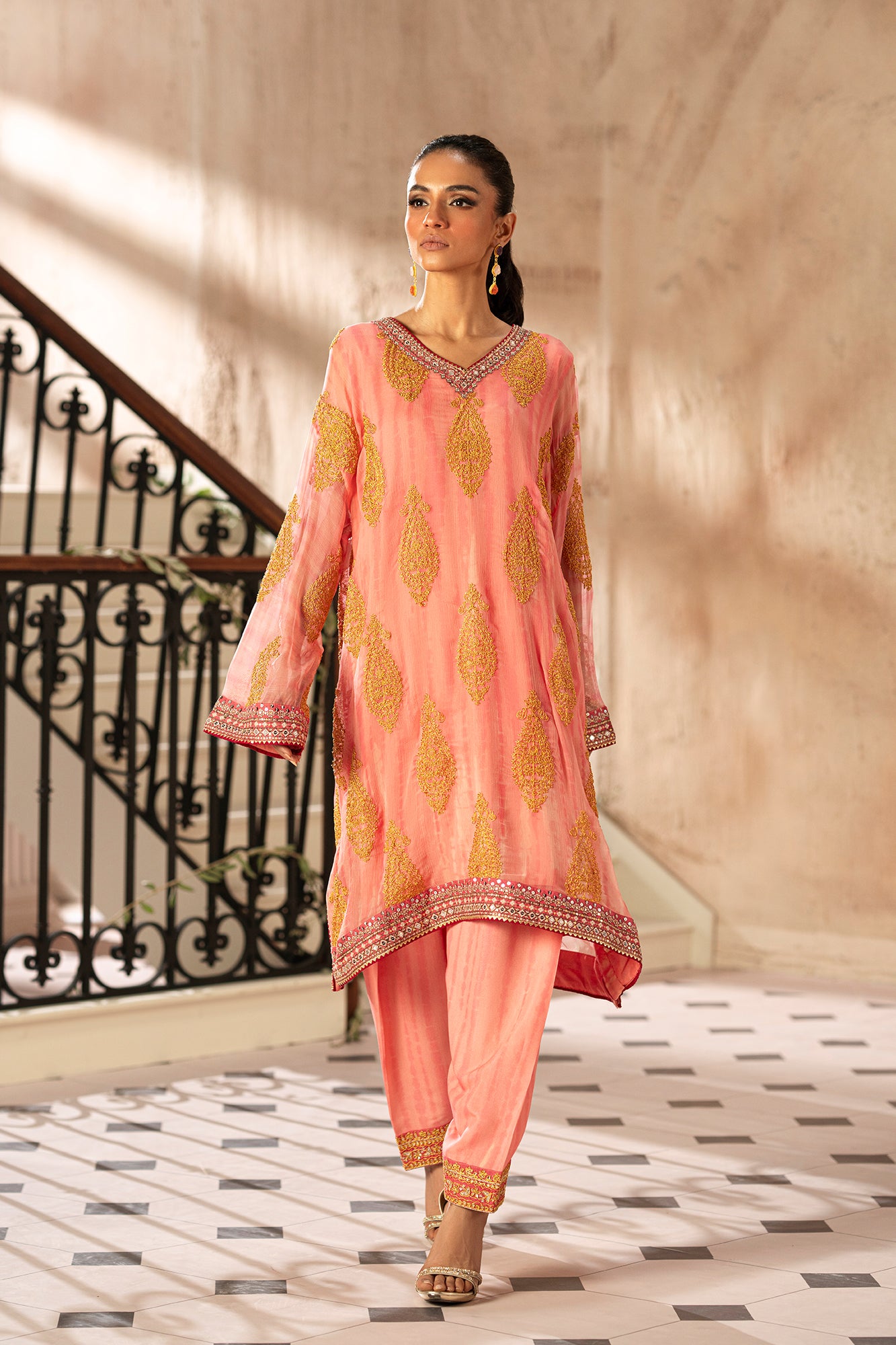 EMBROIDERED SUIT (E0766/104/313) - Image 3