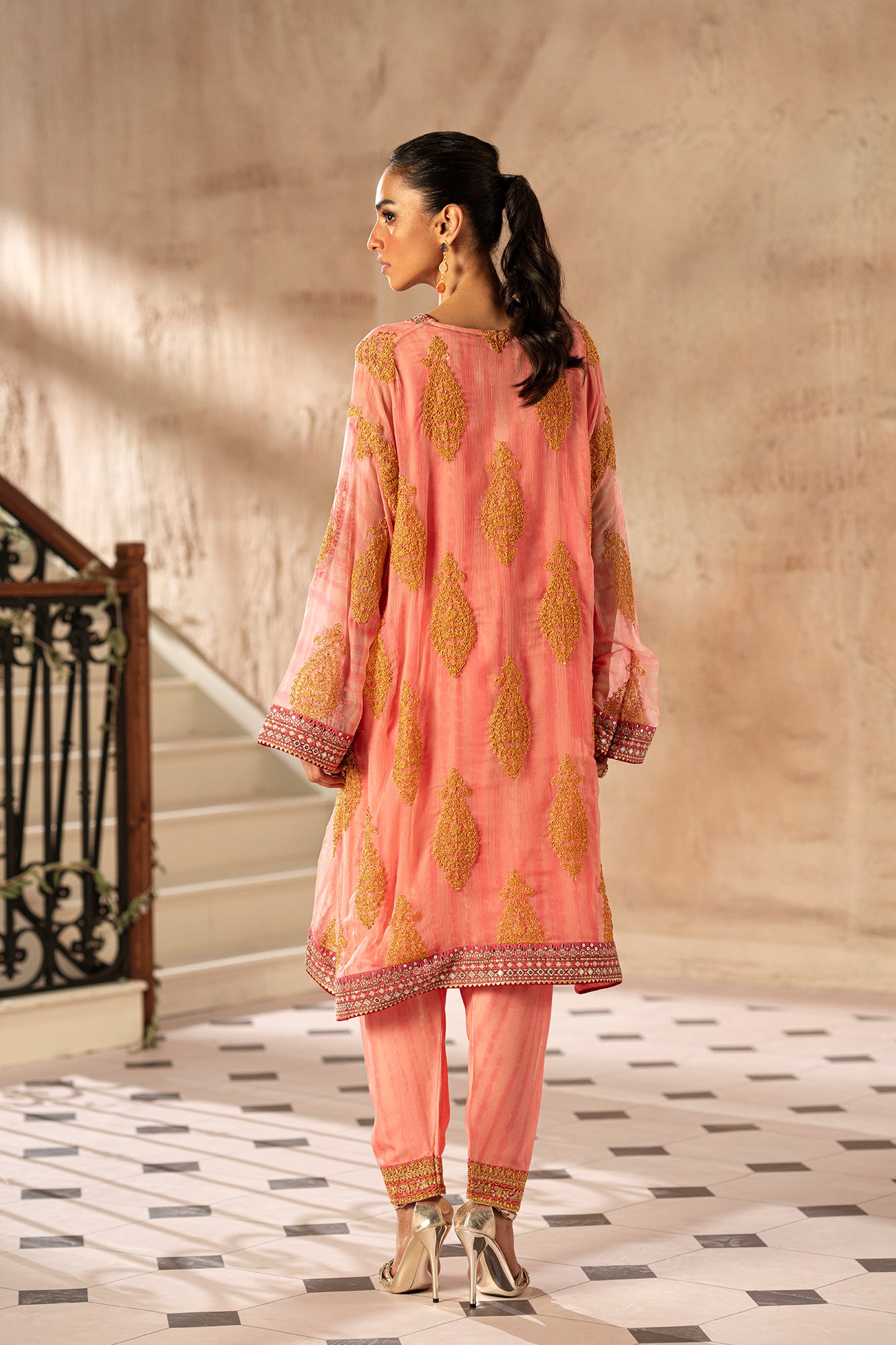 EMBROIDERED SUIT (E0766/104/313) - Image 5