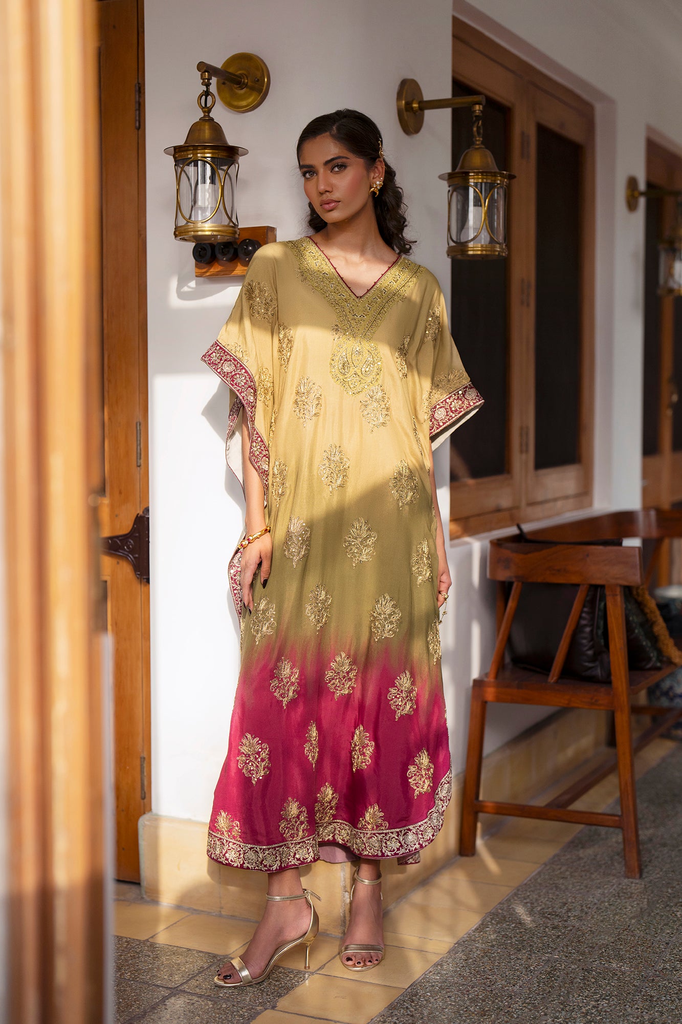 EMBROIDERED KAFTAN (E0773/104/124) - Image 6