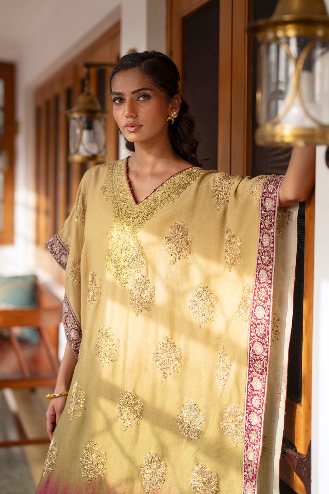 EMBROIDERED KAFTAN (E0773/104/124) - Image 7