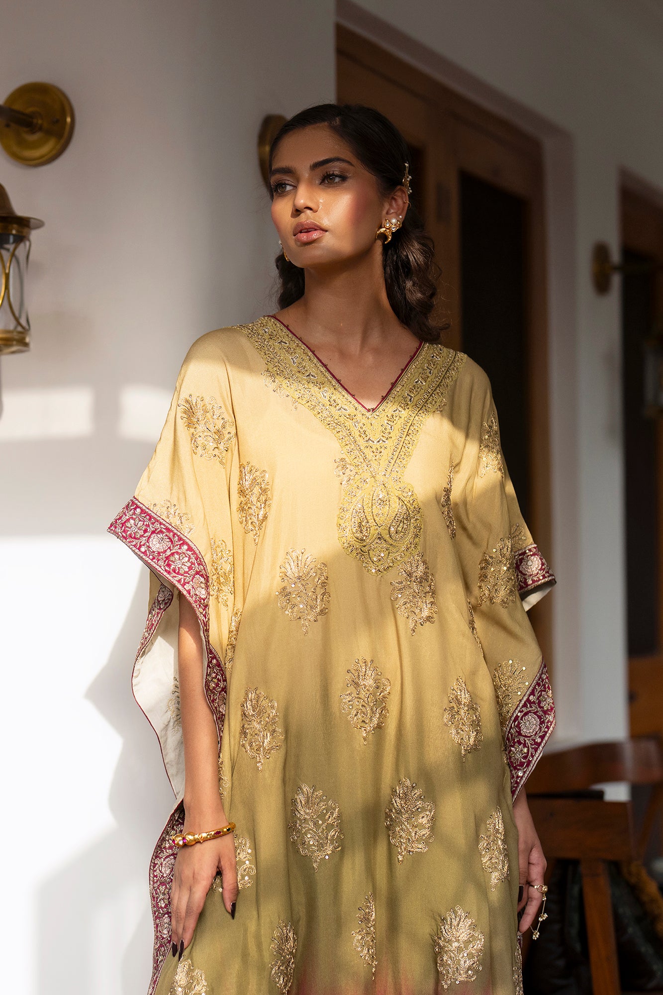EMBROIDERED KAFTAN (E0773/104/124) - Image 3