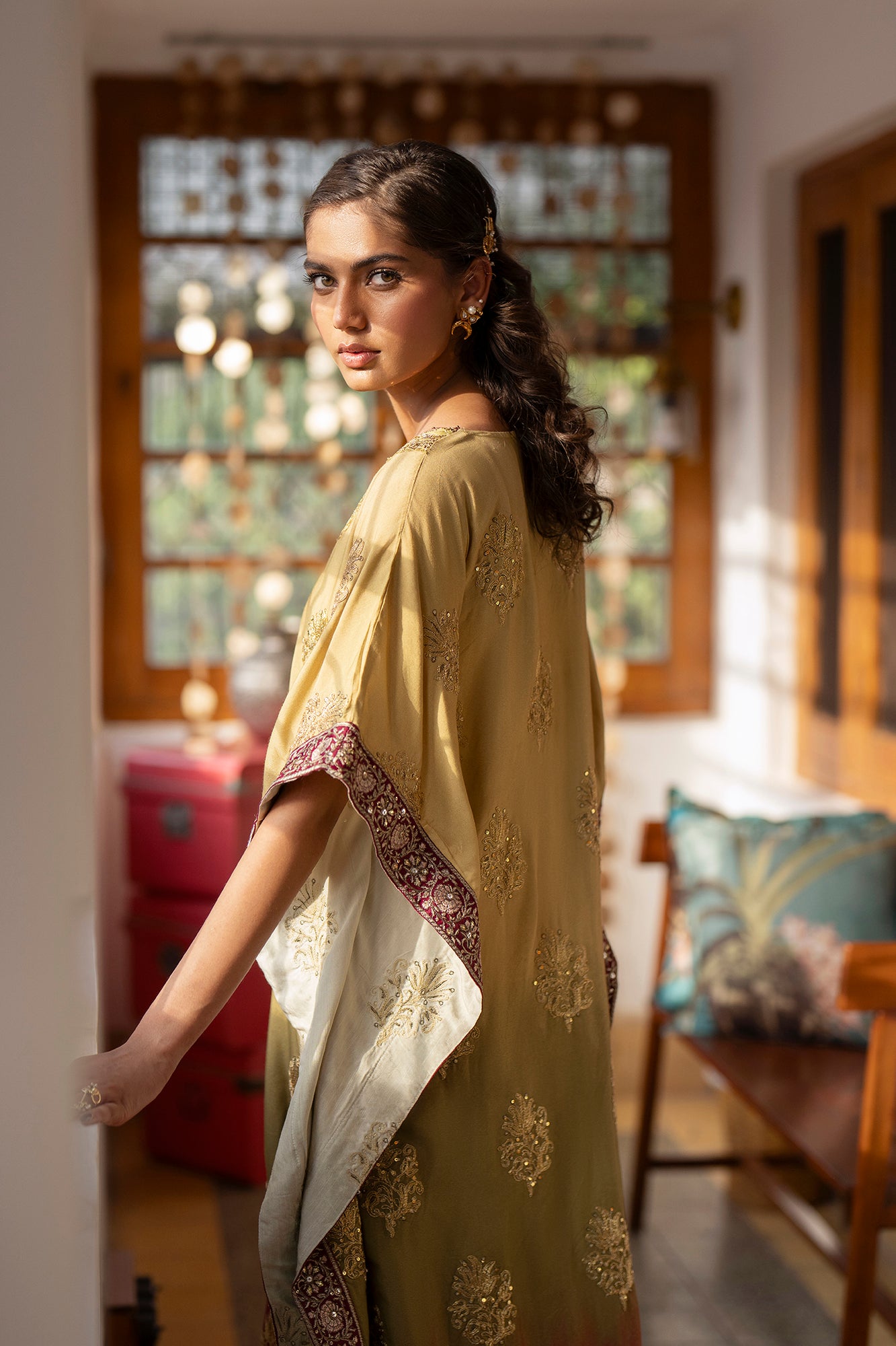 EMBROIDERED KAFTAN (E0773/104/124) - Image 5