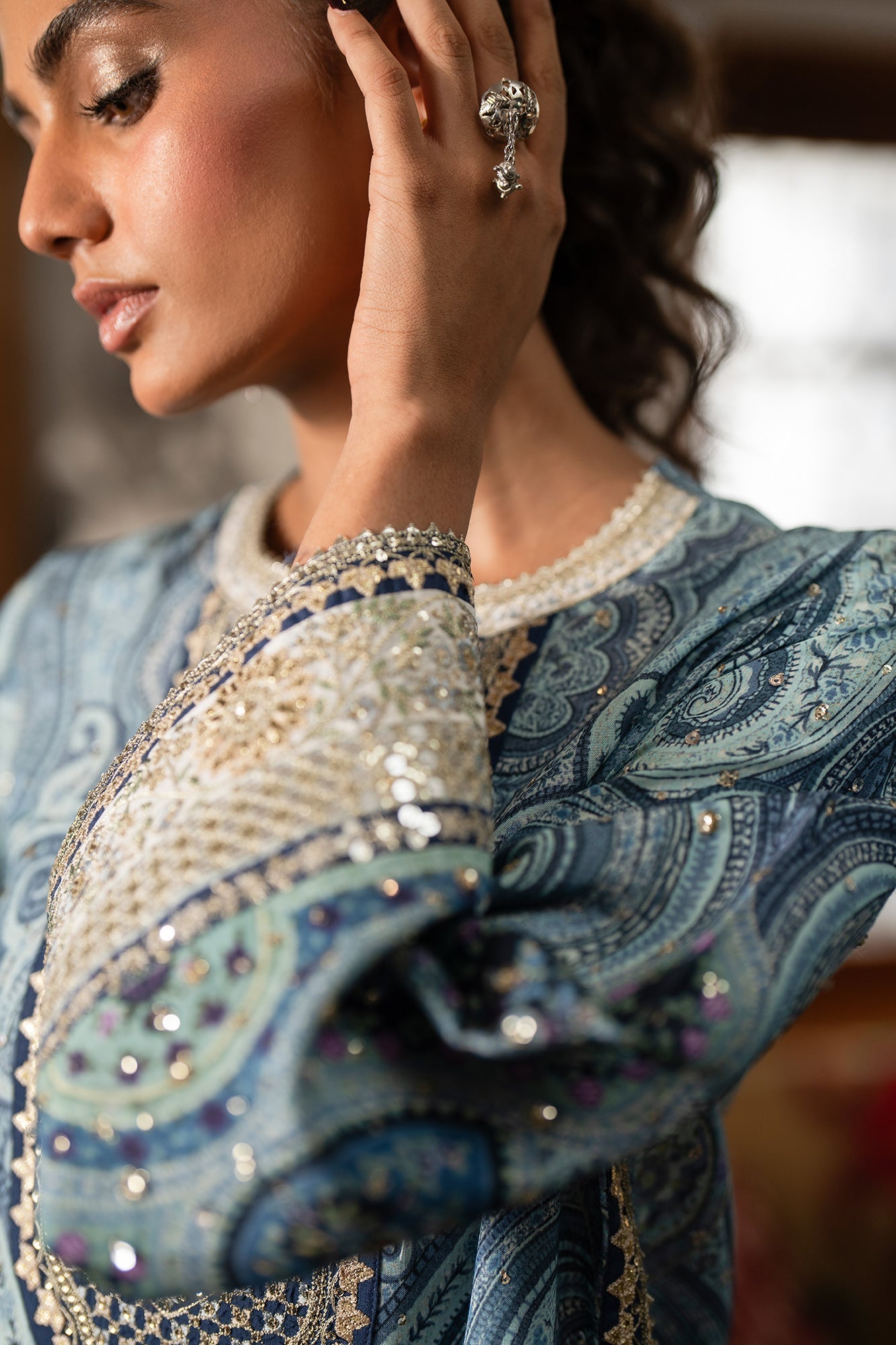 EMBROIDERED SUIT (E104/603/0803) - Image 11