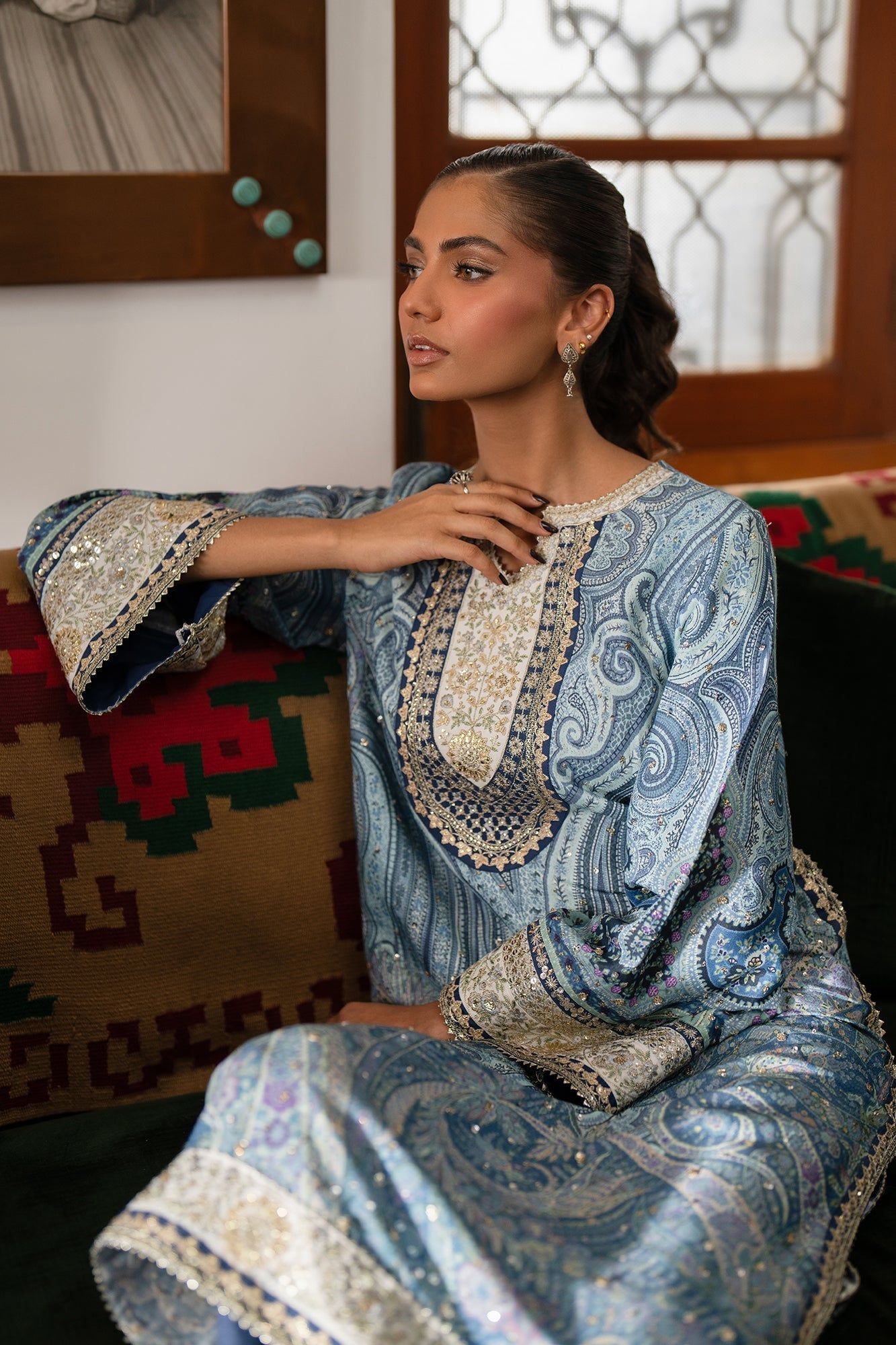 EMBROIDERED SUIT (E104/603/0803) - Image 6