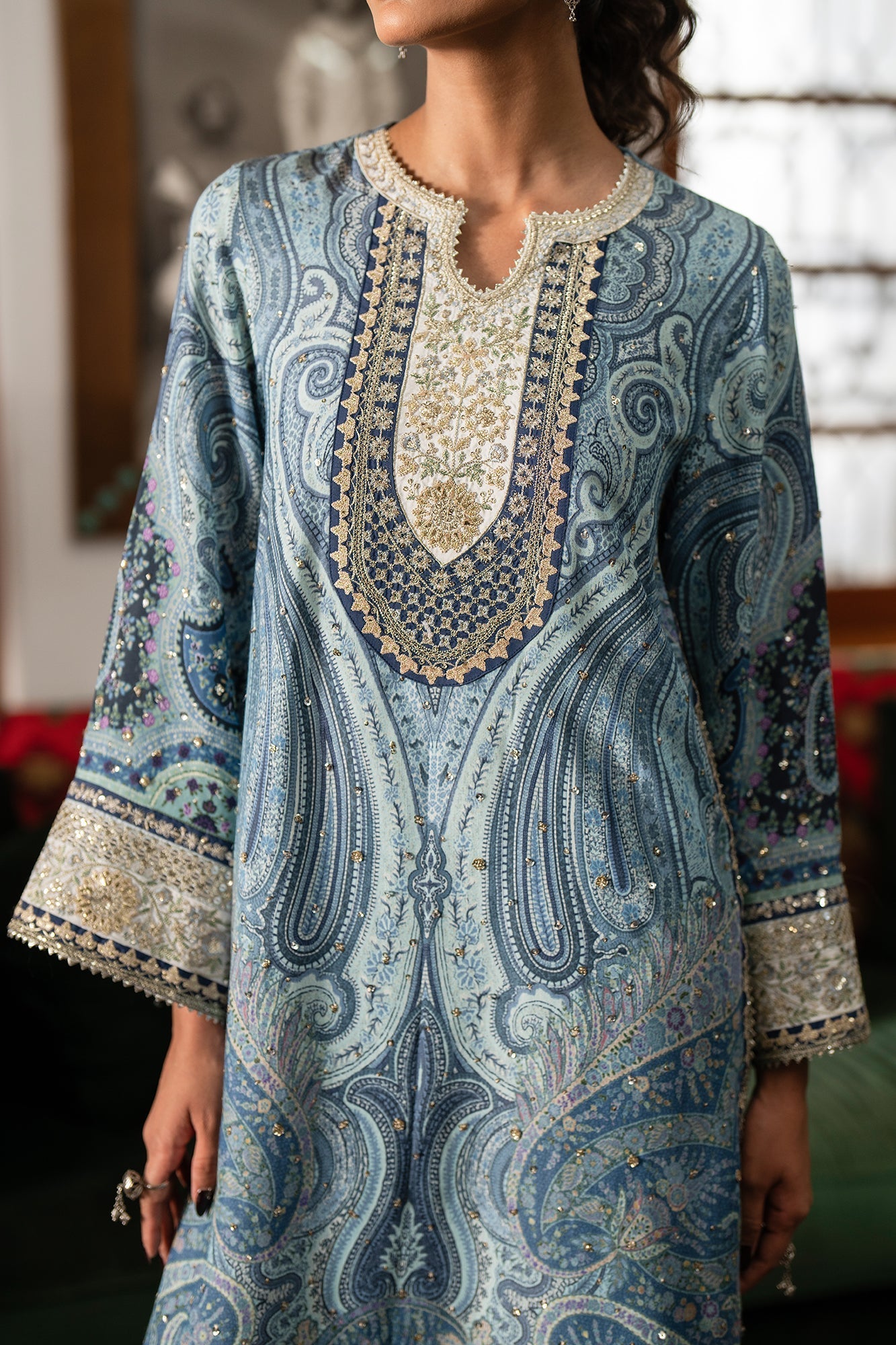 EMBROIDERED SUIT (E104/603/0803) - Image 13