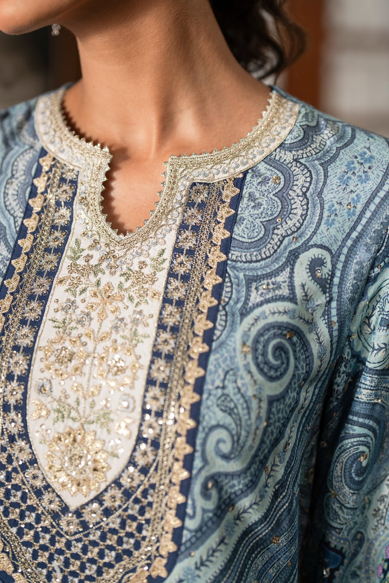 EMBROIDERED SUIT (E104/603/0803) - Image 14