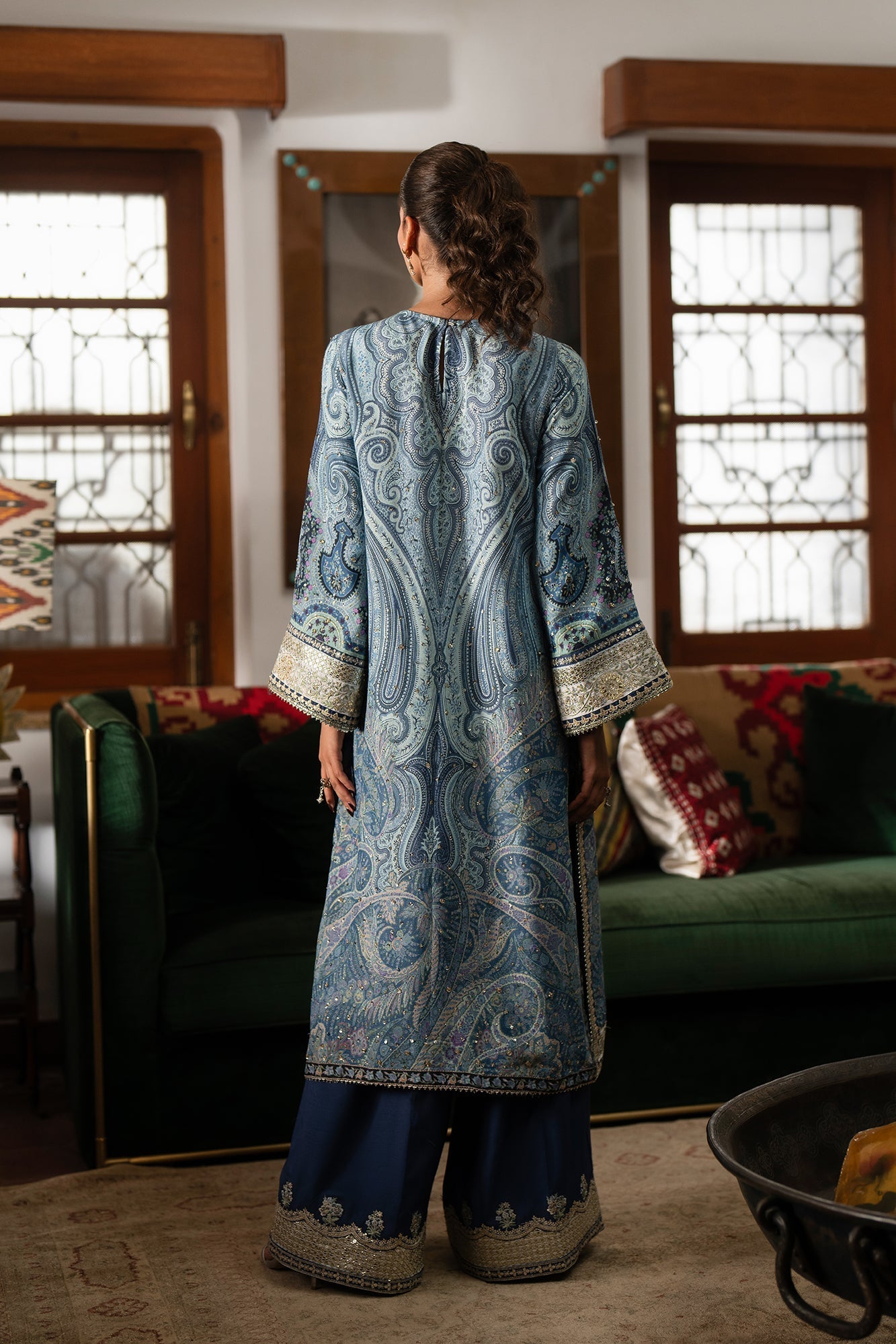 EMBROIDERED SUIT (E104/603/0803) - Image 7