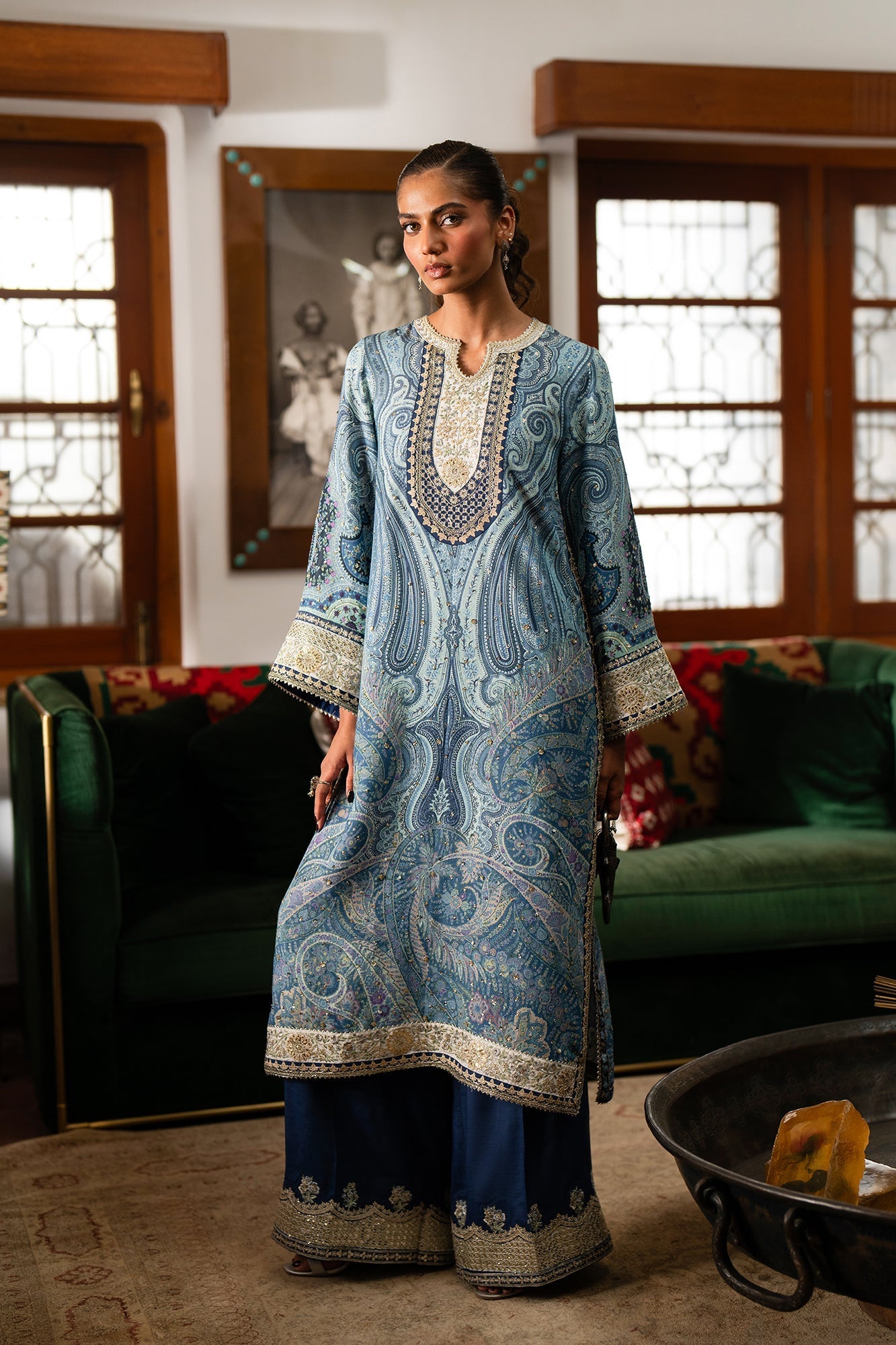 EMBROIDERED SUIT (E104/603/0803) - Image 9