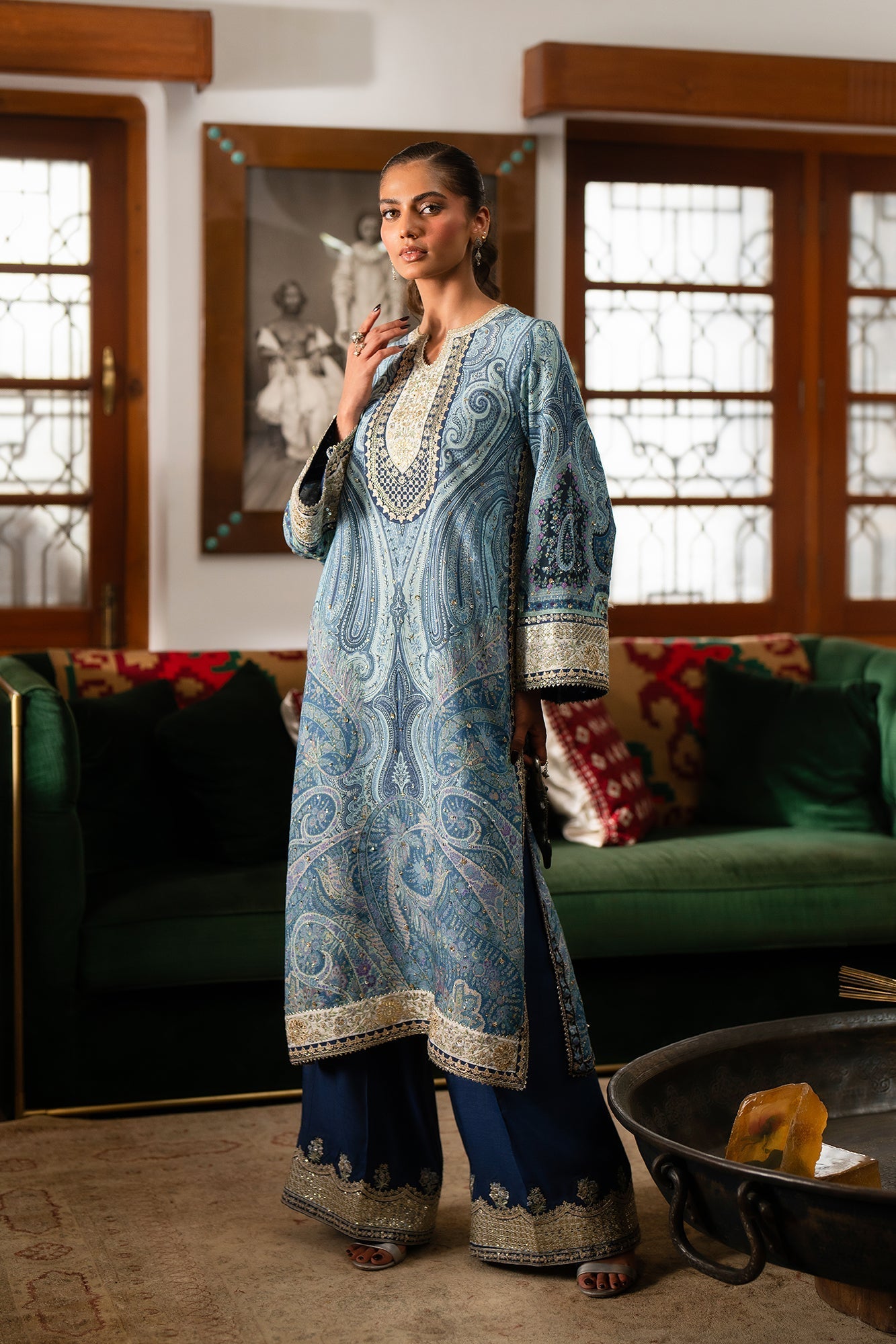 EMBROIDERED SUIT (E104/603/0803) - Image 10
