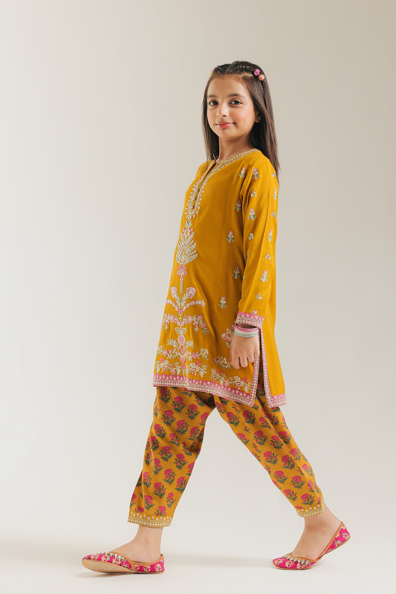 EMBROIDERED SUIT (E0803/404/219) - Image 3