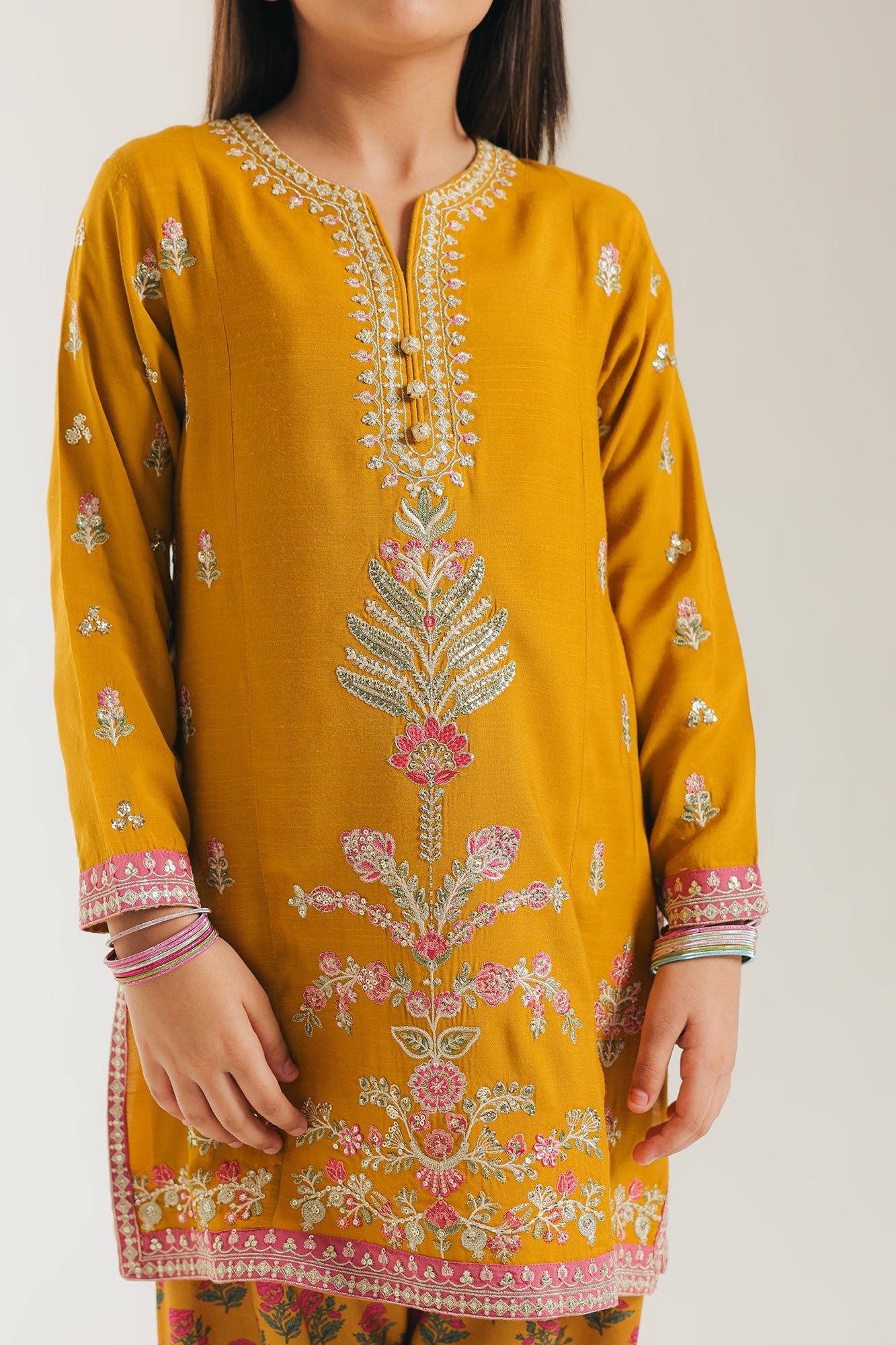 EMBROIDERED SUIT (E0803/404/219) - Image 5