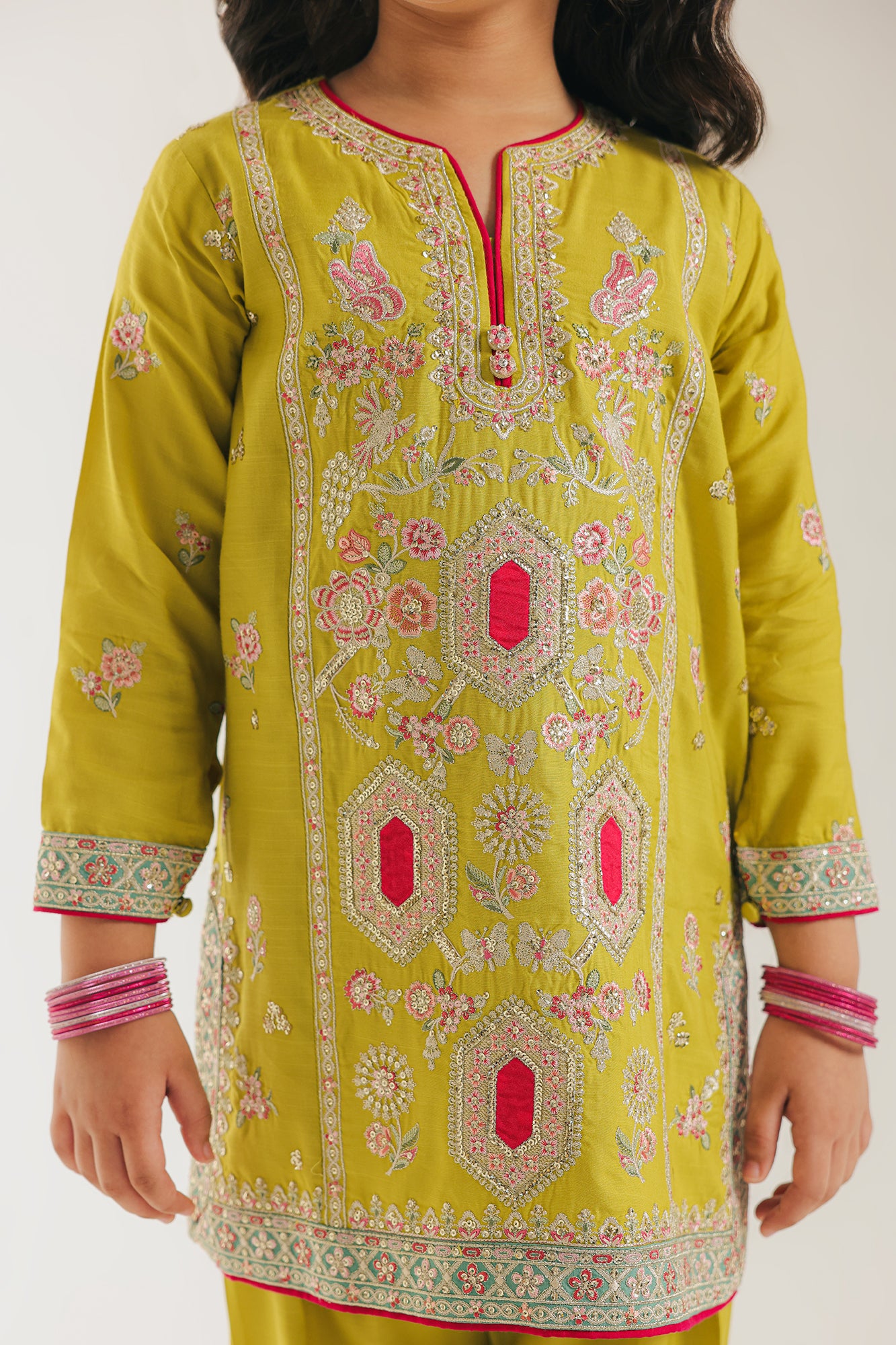 EMBROIDERED SUIT (E0806/404/125) - Image 6