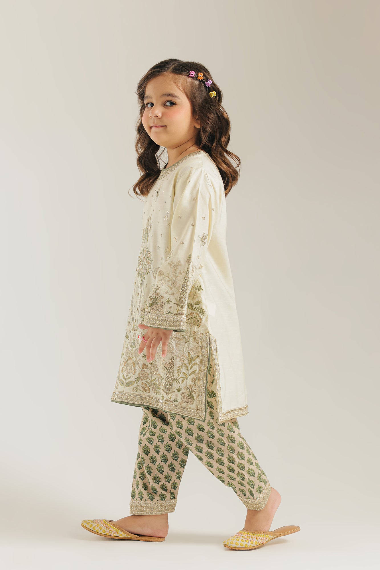 EMBROIDERED SUIT (E0809/404/115) - Image 2
