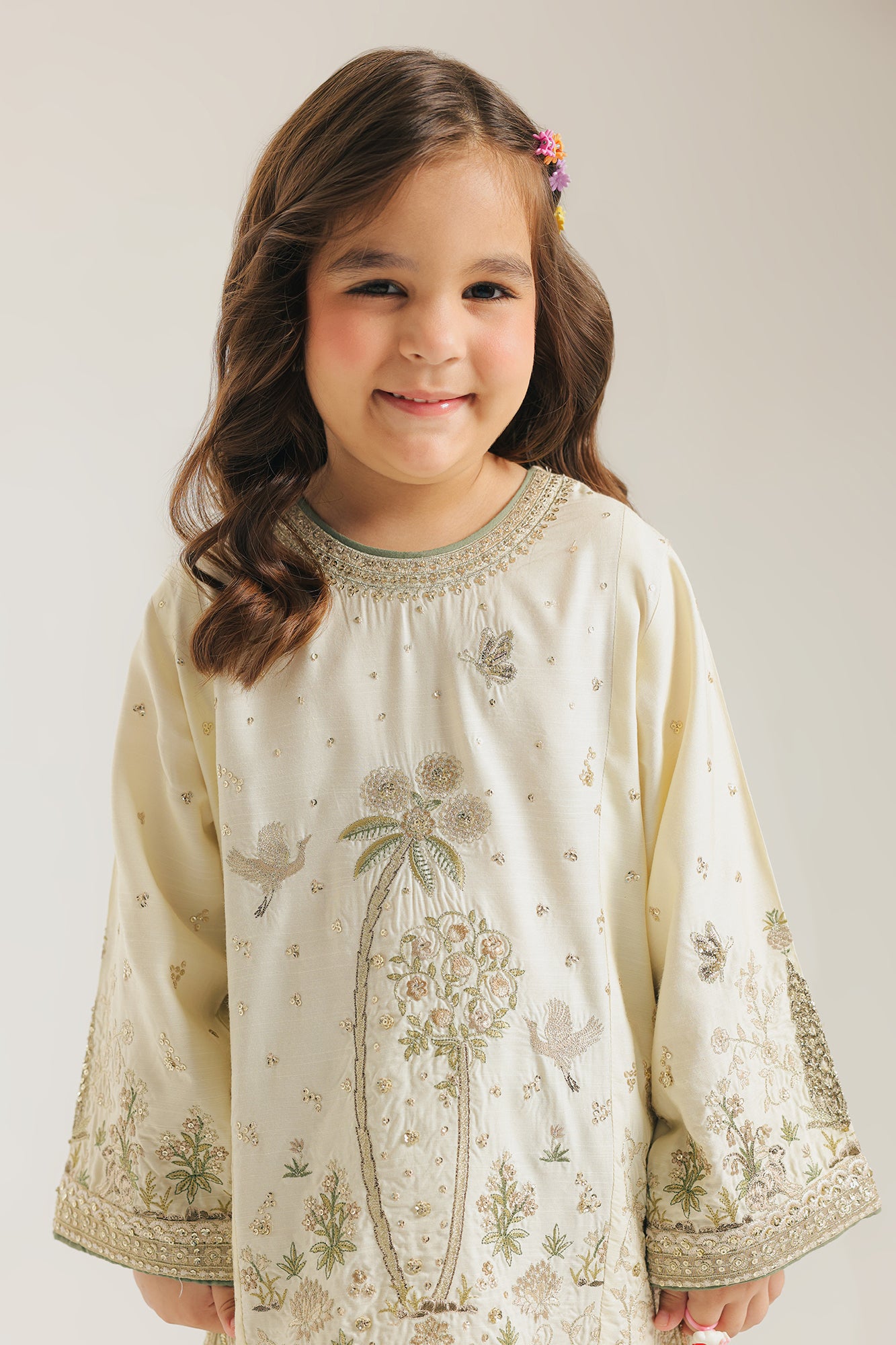 EMBROIDERED SUIT (E0809/404/115) - Image 4