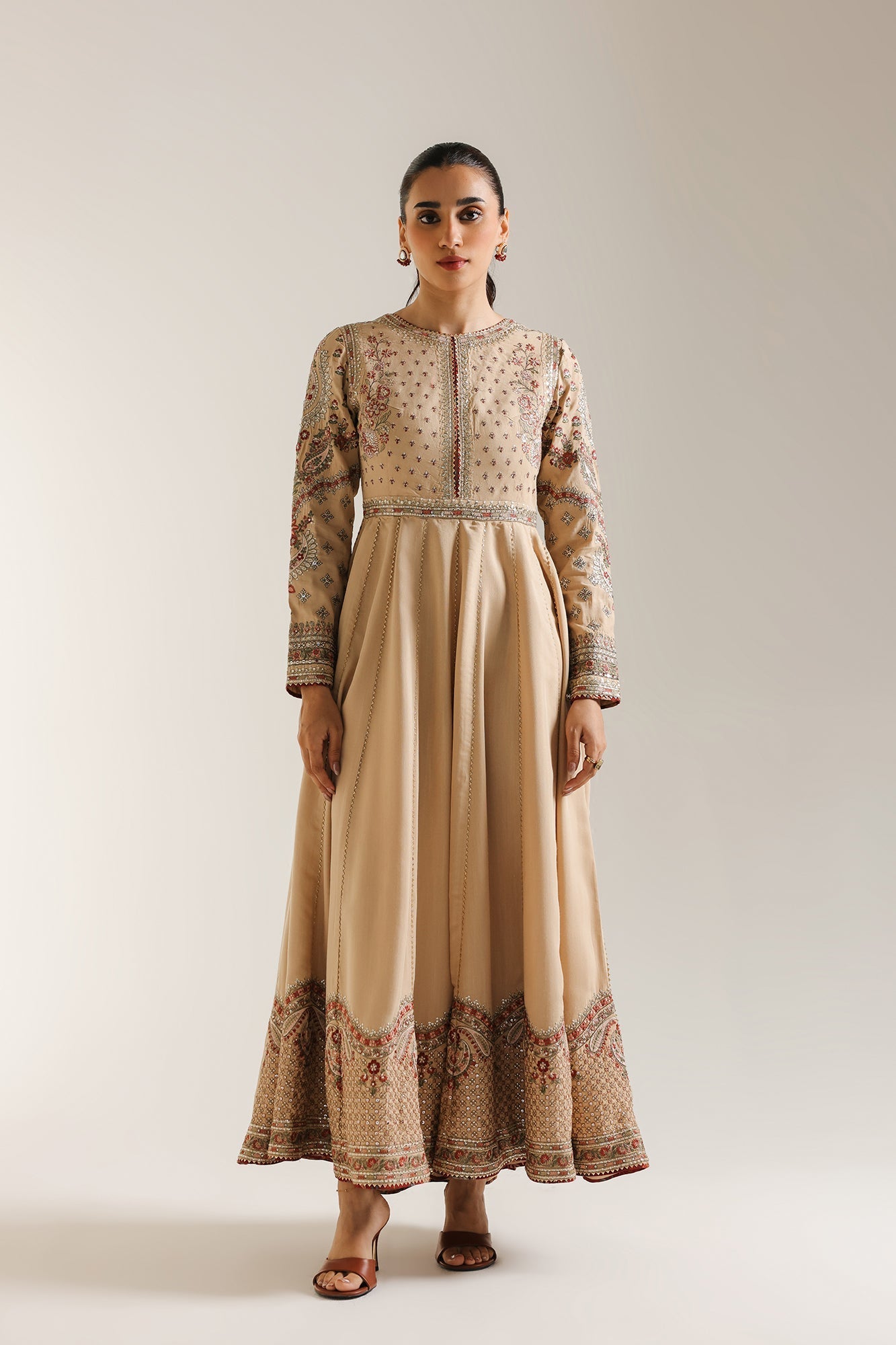EMBROIDERED PISHWAS (E104/007/0811) - Image 2