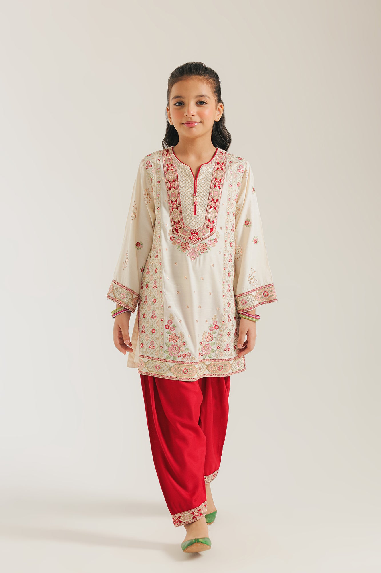 EMBROIDERED SUIT (E0815/404/002) - Image 2